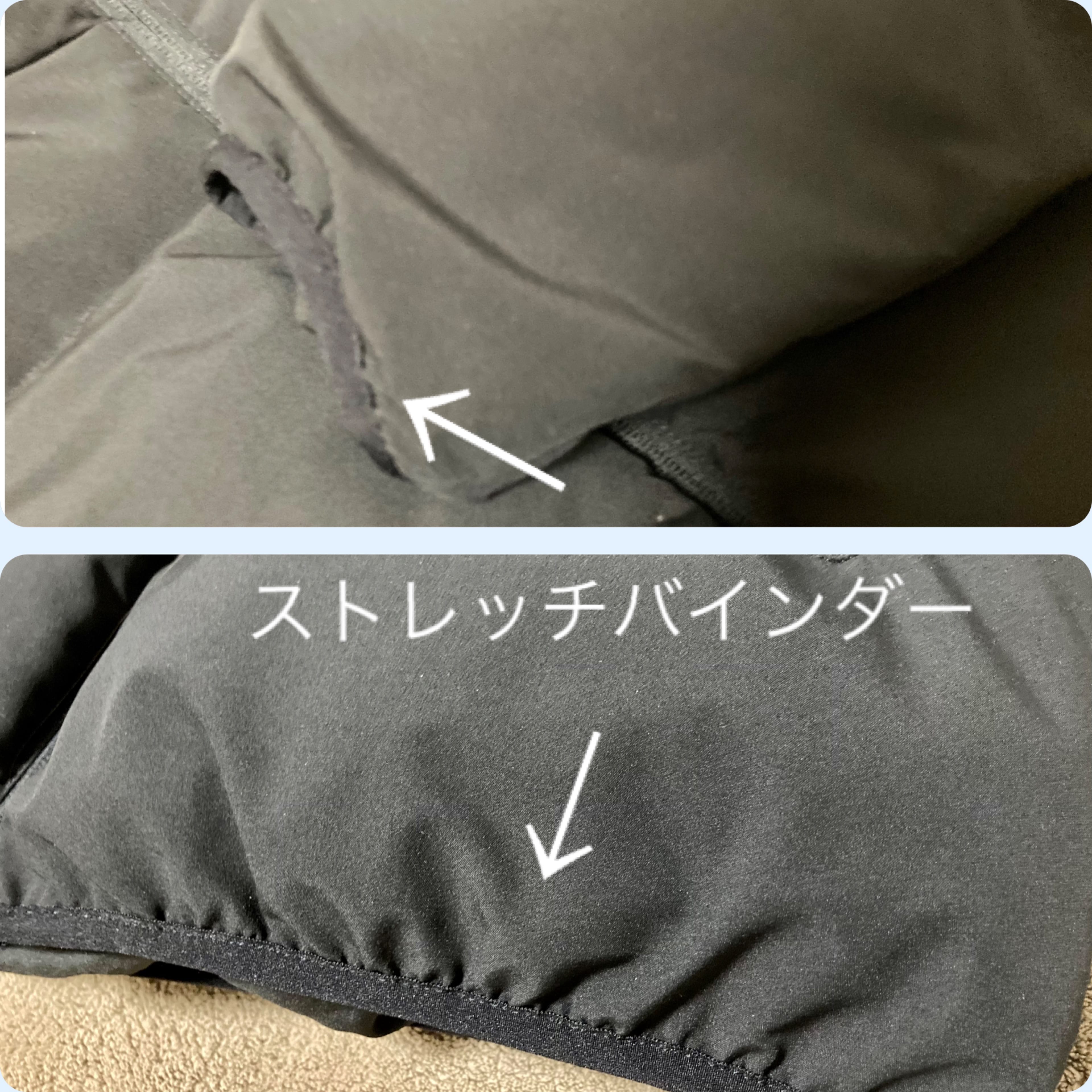 GU  ジーユー　アウター　冬　ヒートパデッドブルゾン　ダウン