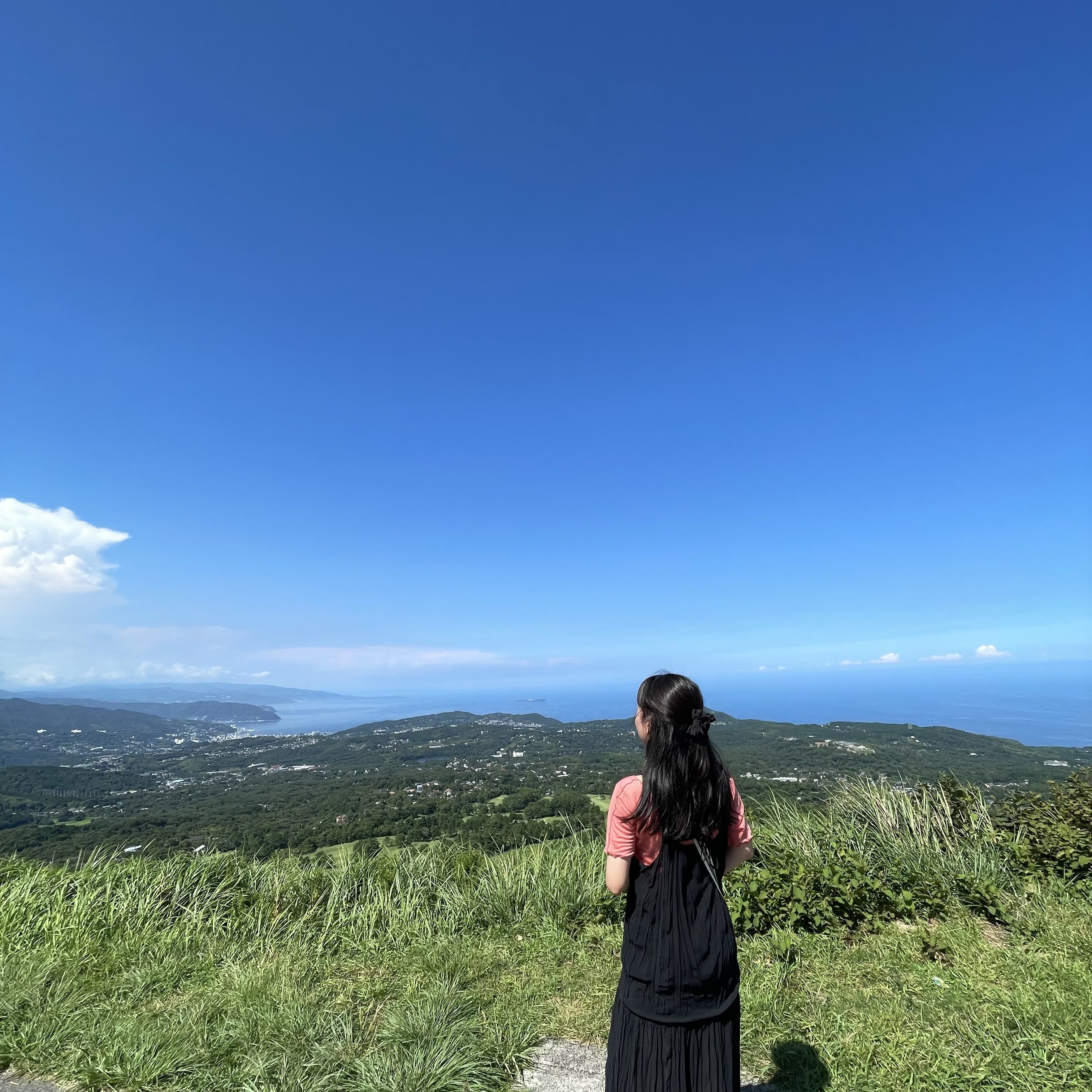 大室山　絶景　