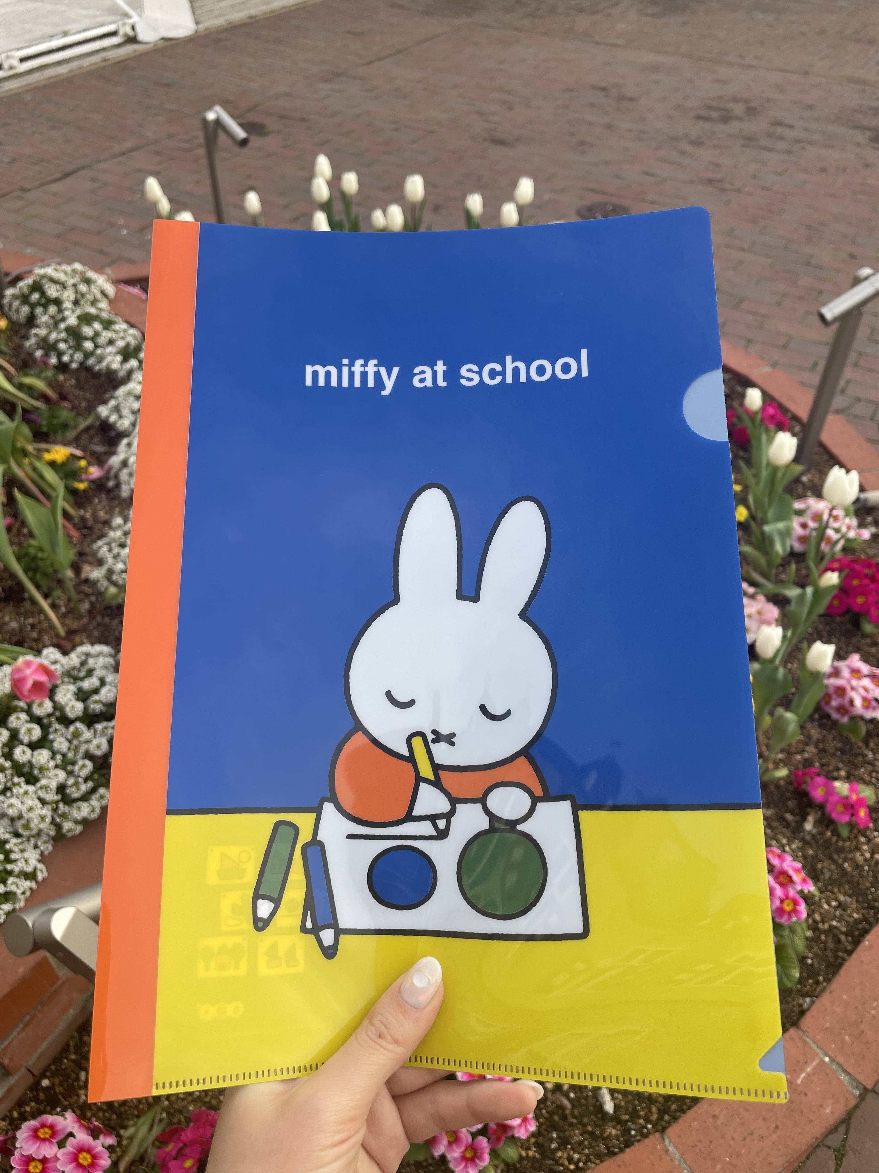 ハウステンボス アムステルダムシティ nijintje（ナインチェ） 購入品 ミッフィーのクリアファイル