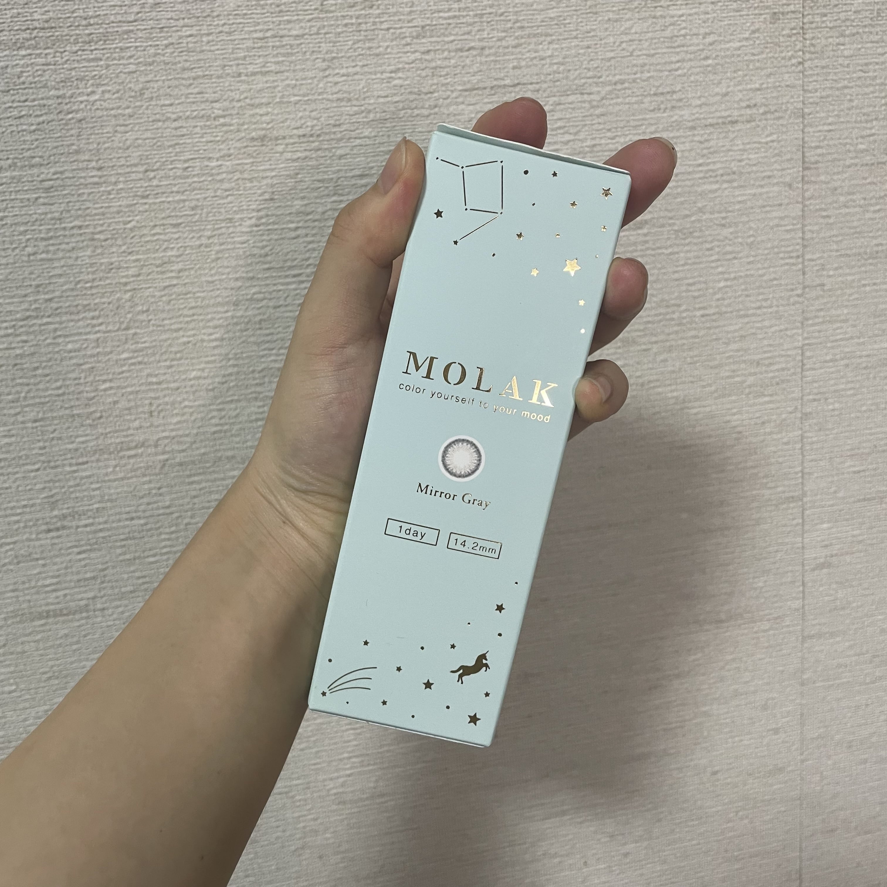 MOLAK ミラーグレージュ　カラコン　ブルベ　ブルベ冬　モラク