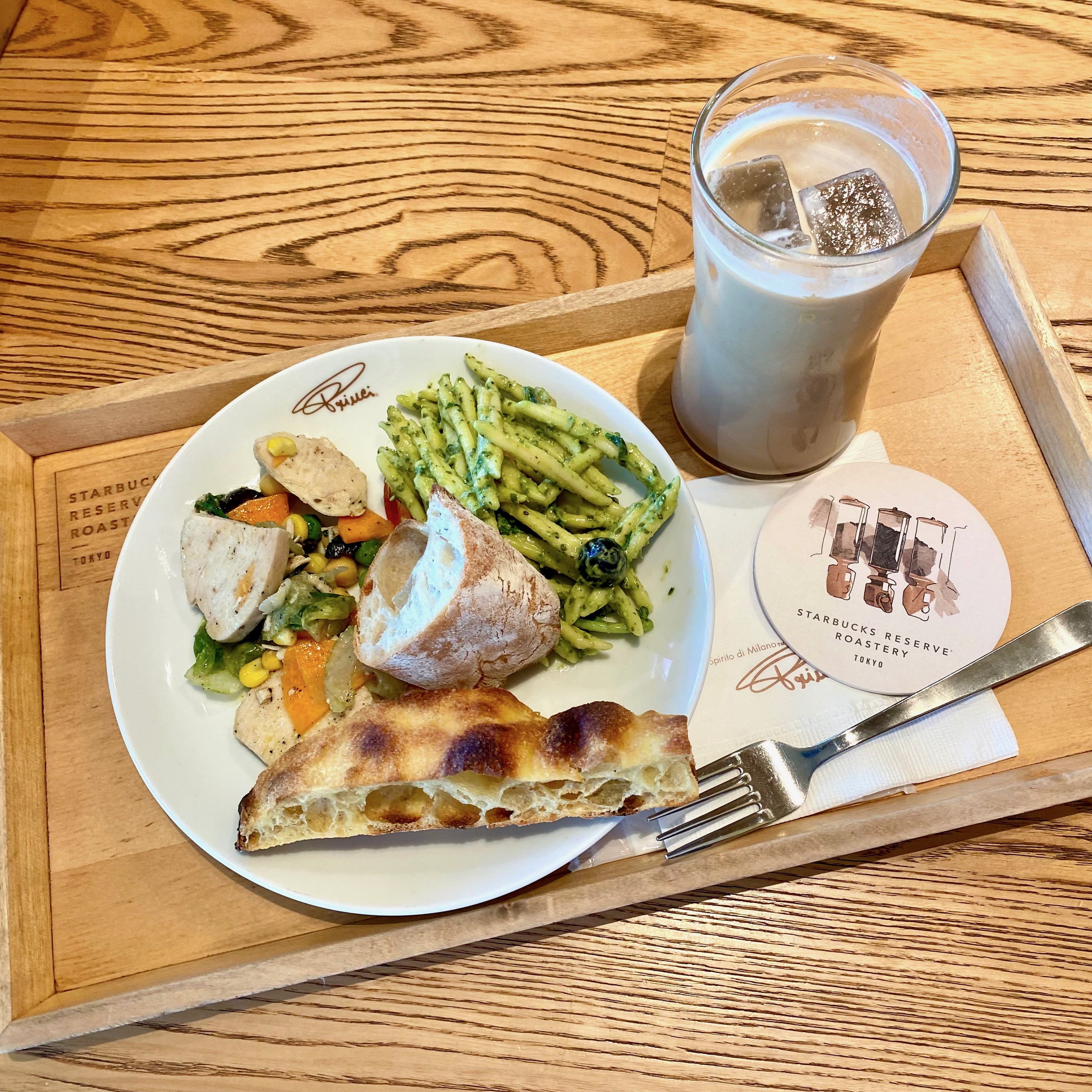 PRINCI® サラダプレート クラフトキャラメルラテ　スターバックスリザーブロースタリー東京