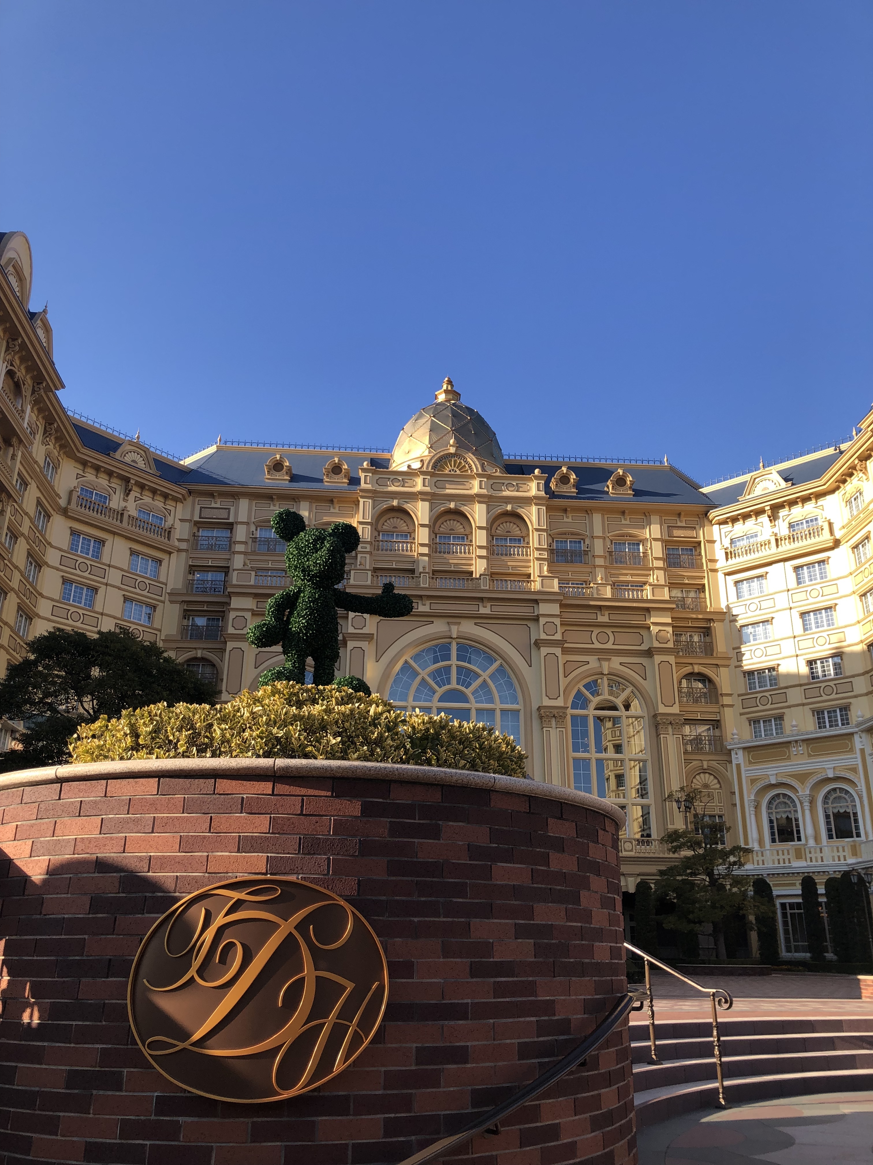 ミッキー　ホテル　城