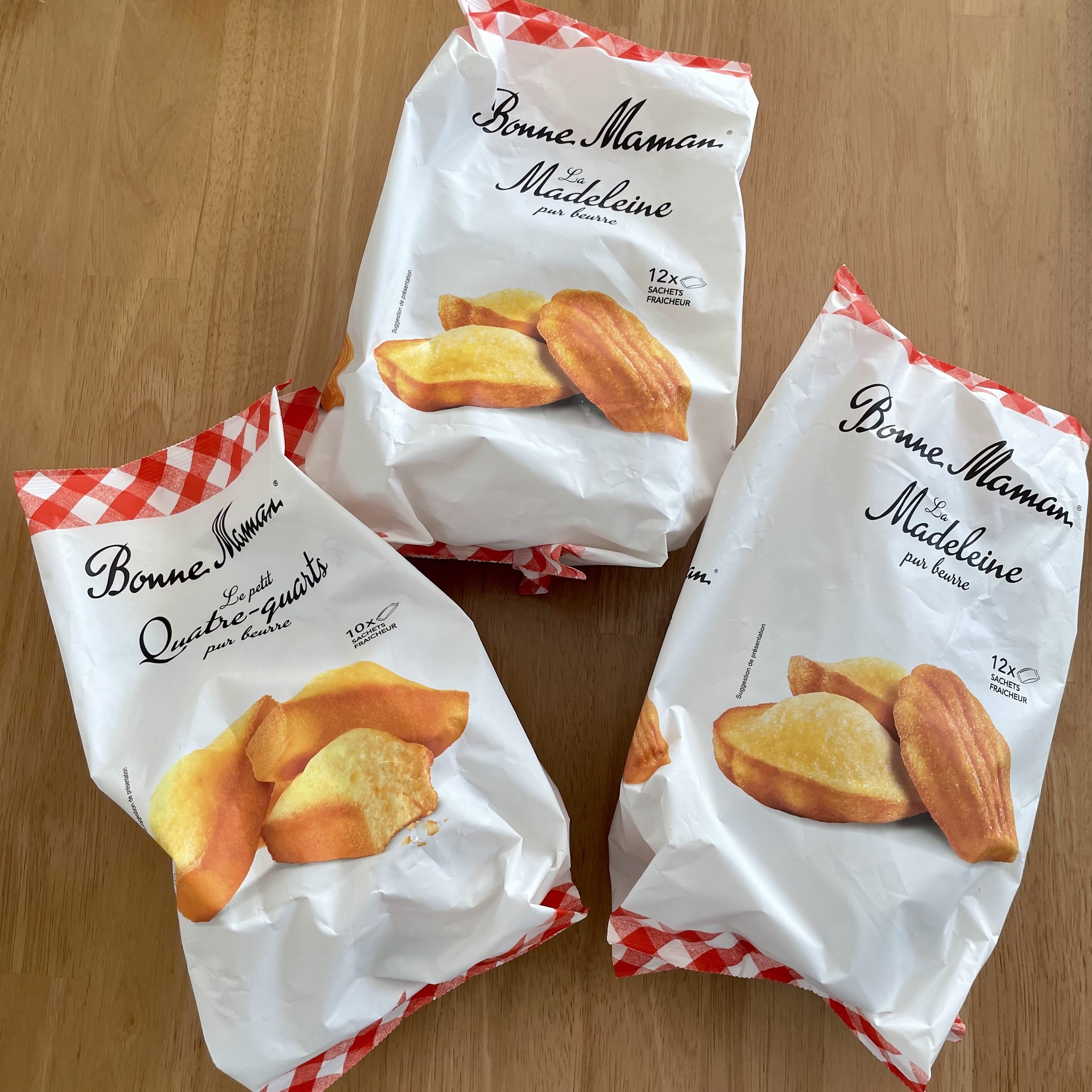 ボンヌママン　マドレーヌ　フィナンシェ