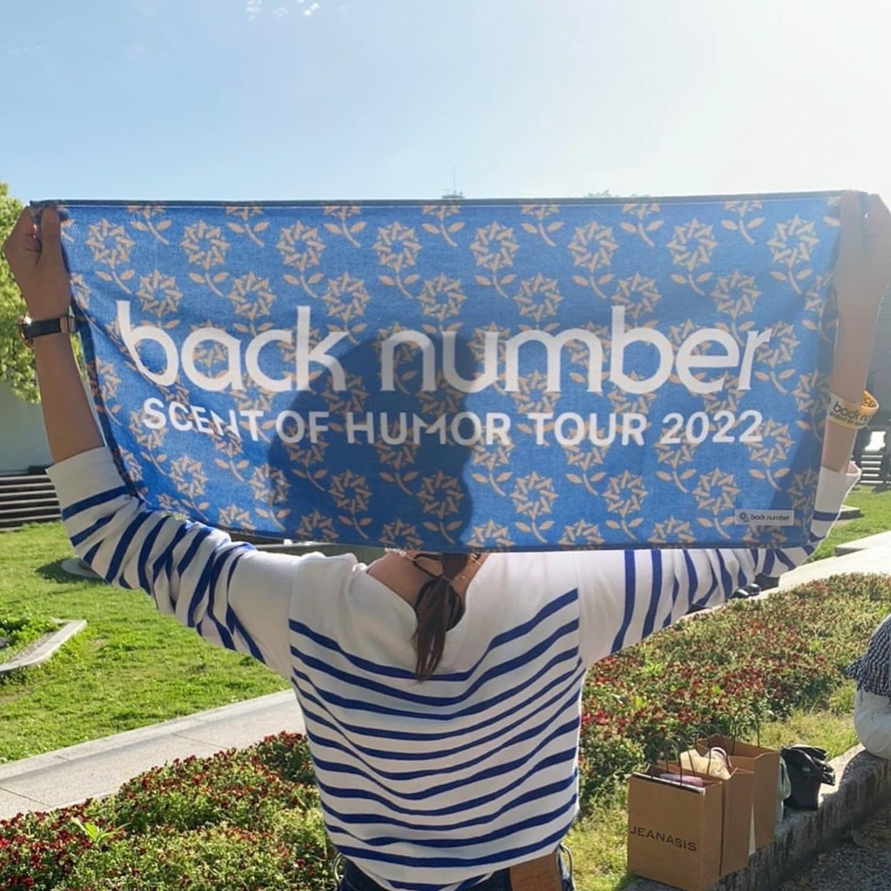 back numberのライブに参加した際の写真