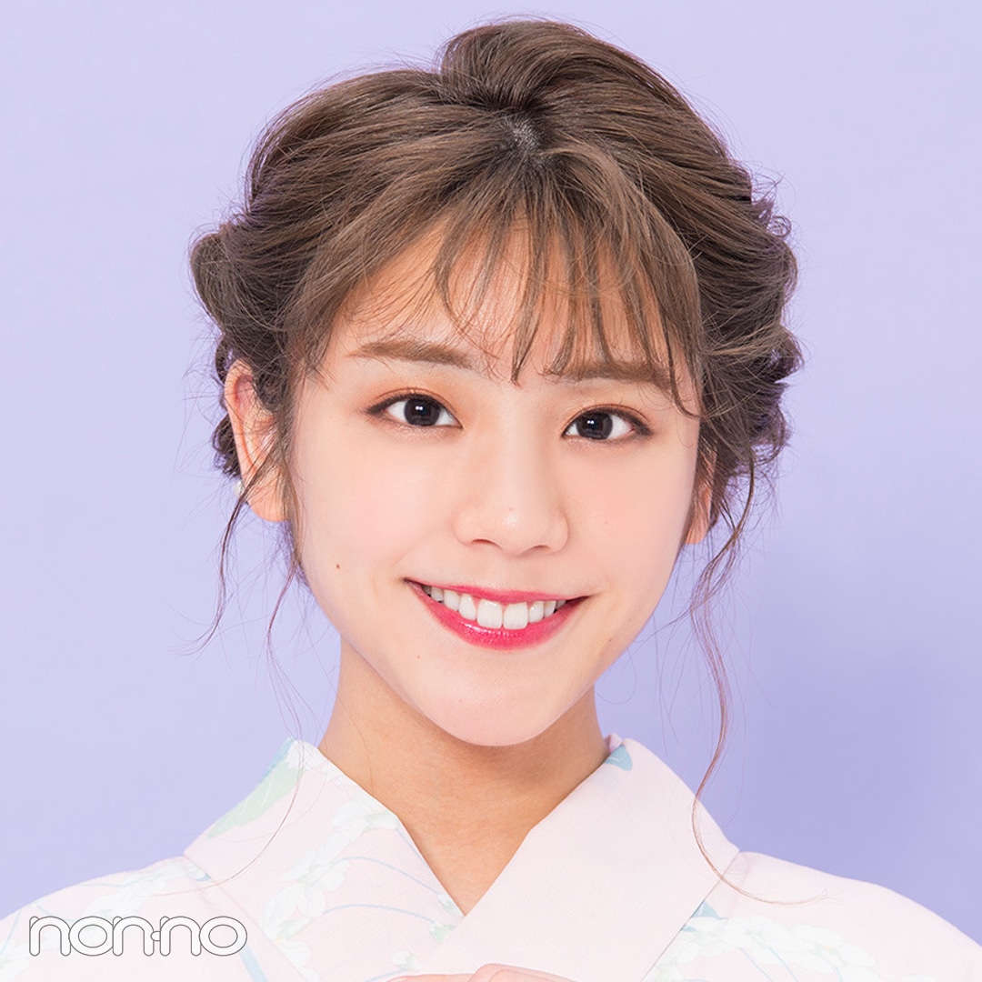 ゆかたのヘアアレンジ・ミディアム甘め編♡ 簡単なのに編み込み風！【2019年ゆかた特集】