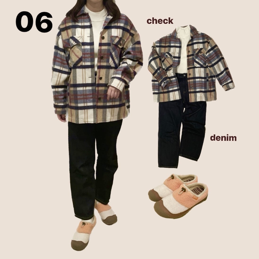 KEENを使用したジャケットコーデ　公式