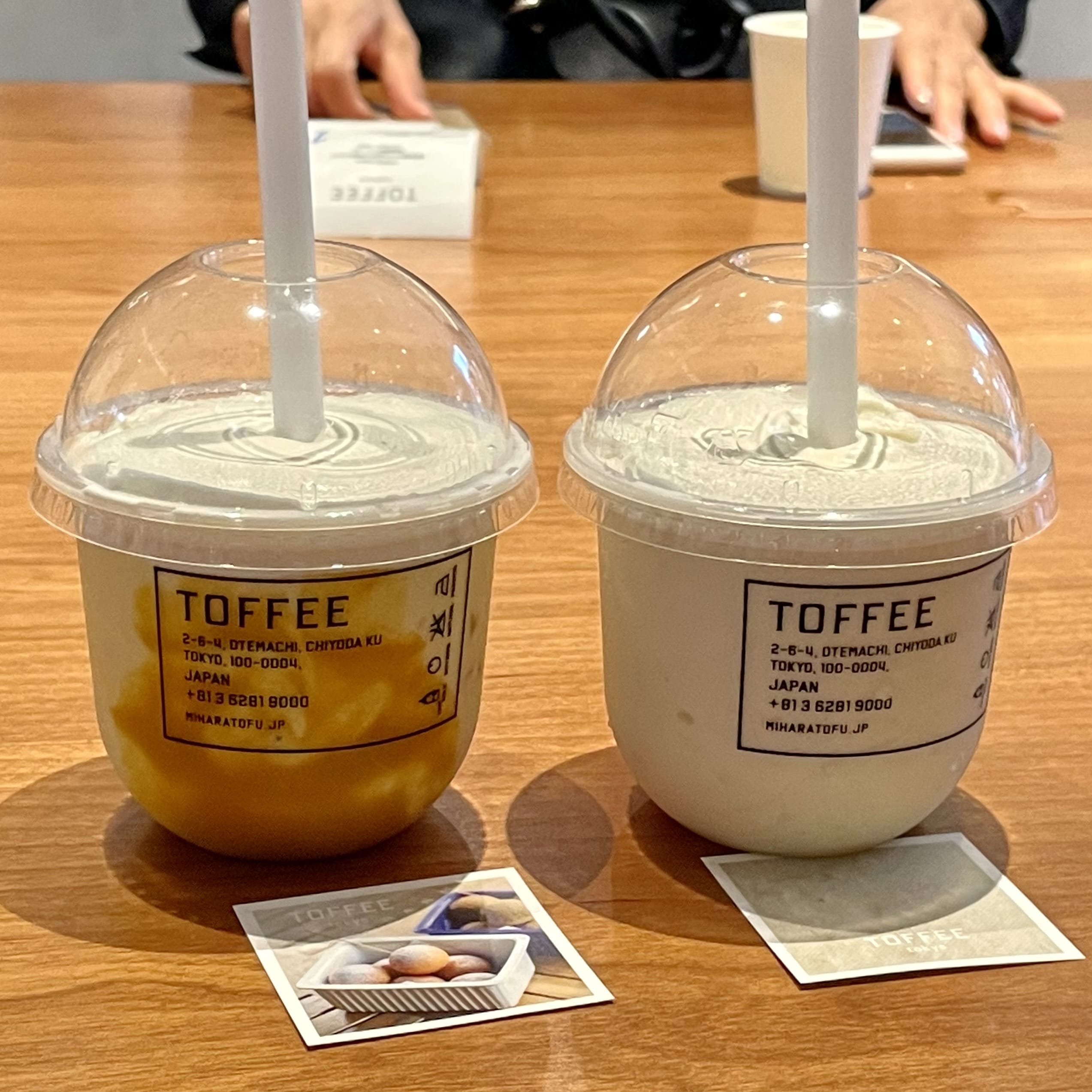 ソイートマンゴー　ソイートレモン　TOFFEEtokyo