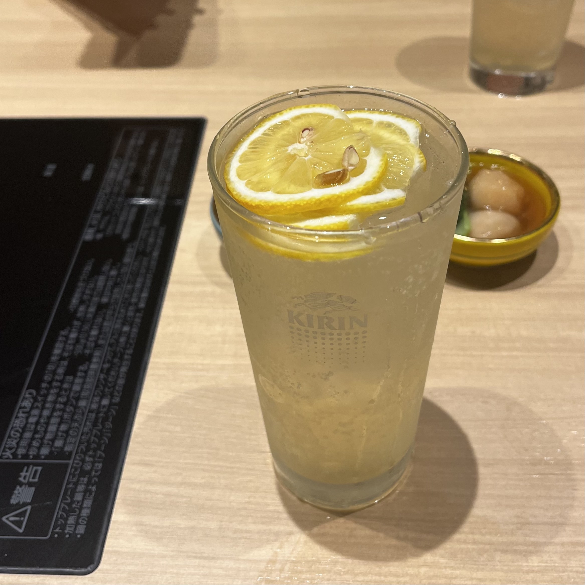 ドリンク　極上レモンサワー