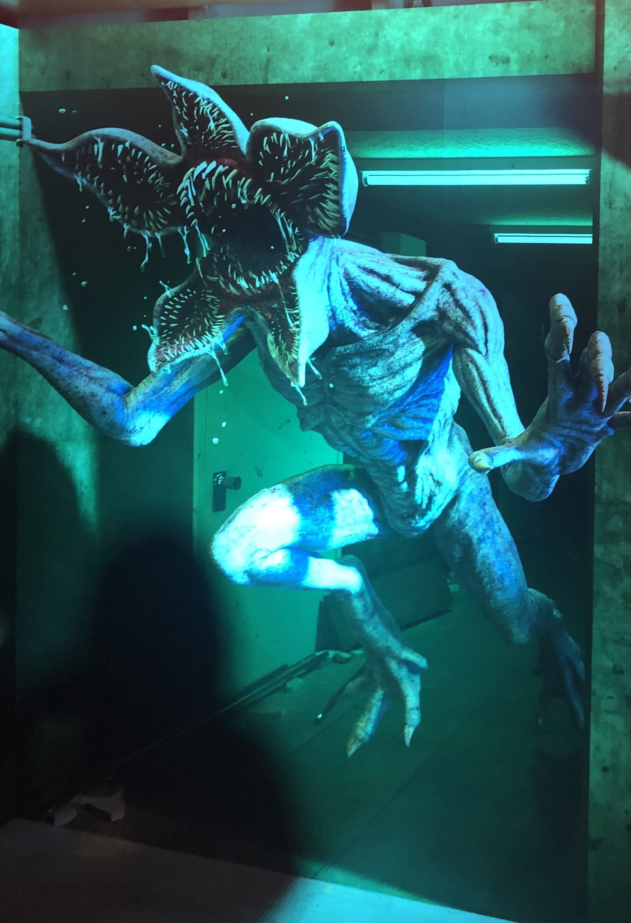 ストレンジャー・シングス　stranger things デモゴルゴン　フォトスポット　トリックアート