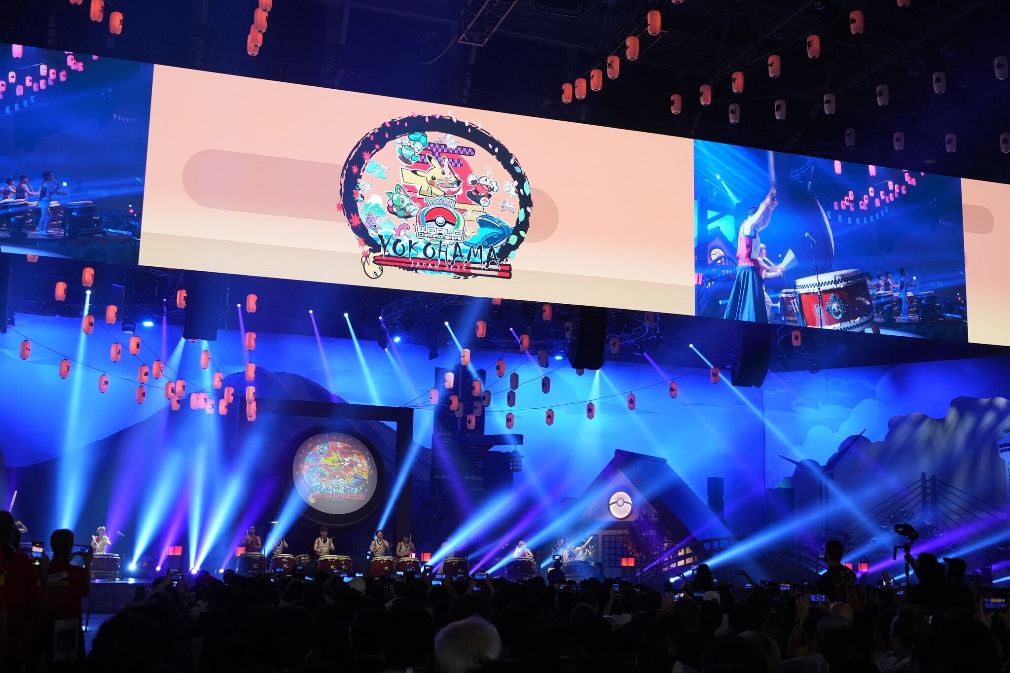 ポケモンワールドチャンピオンシップス2023の開会式の様子