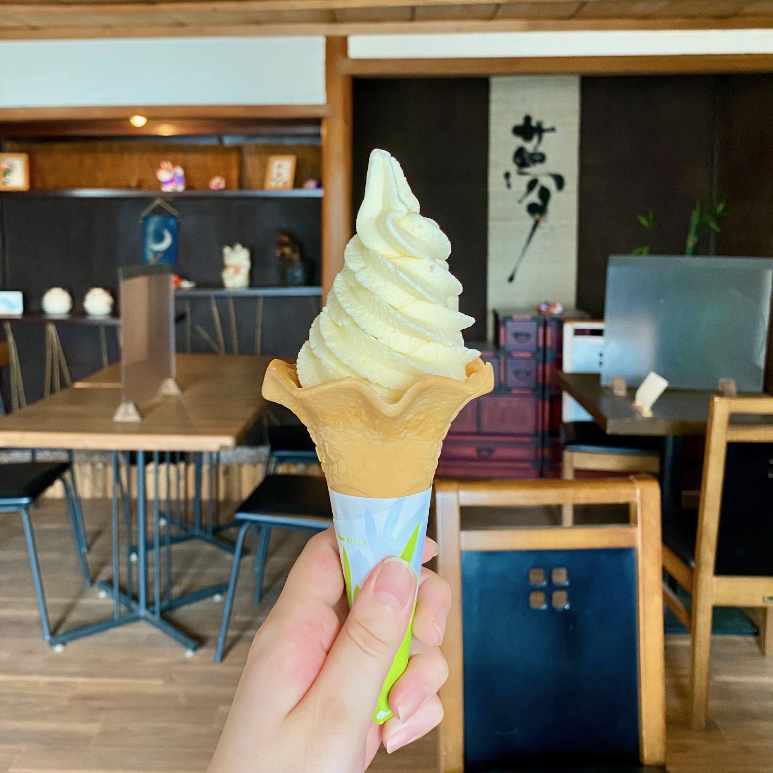 丹波栗ソフトクリーム　くりの里