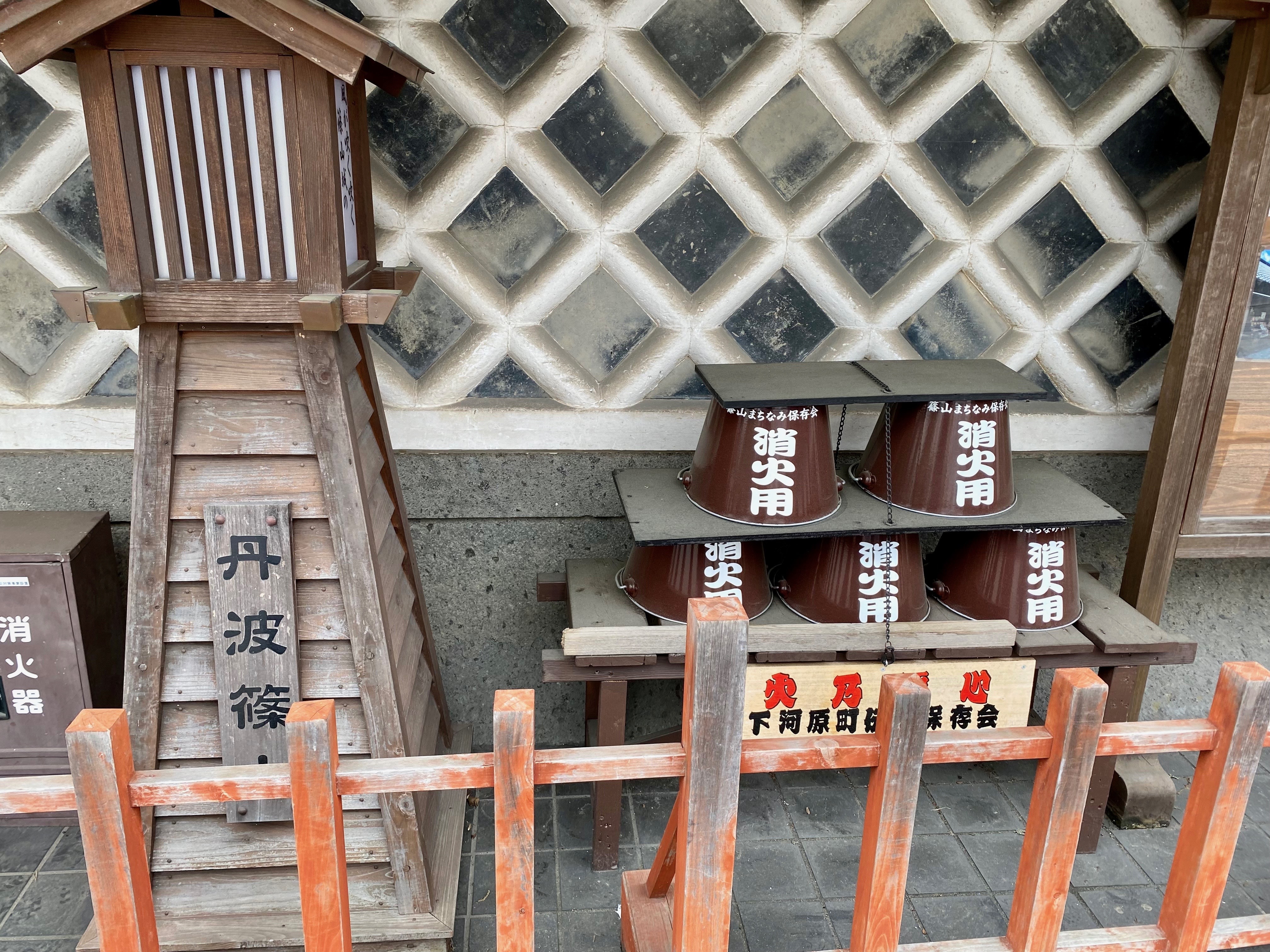 河原町妻入商家群　丹波篠山　兵庫