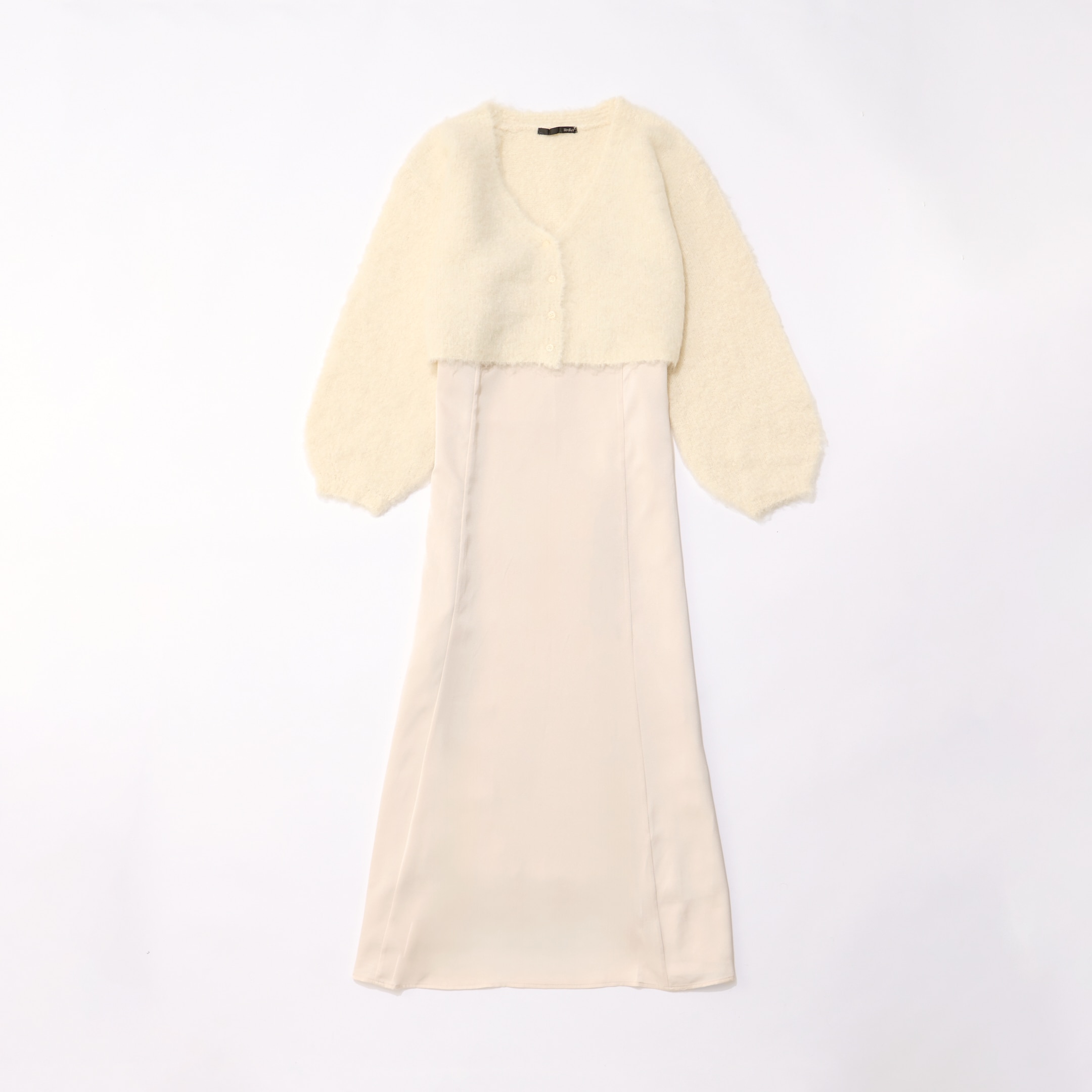 編集部のリアルバイ  Heatherのカーデ＆キャミワンピのセット