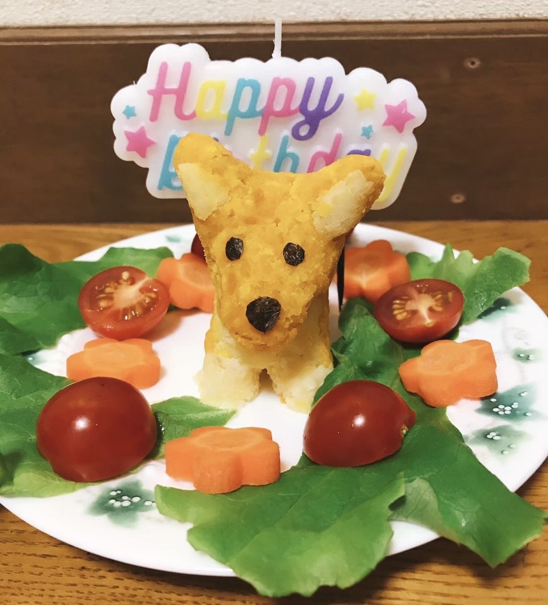 犬用誕生日ケーキ
