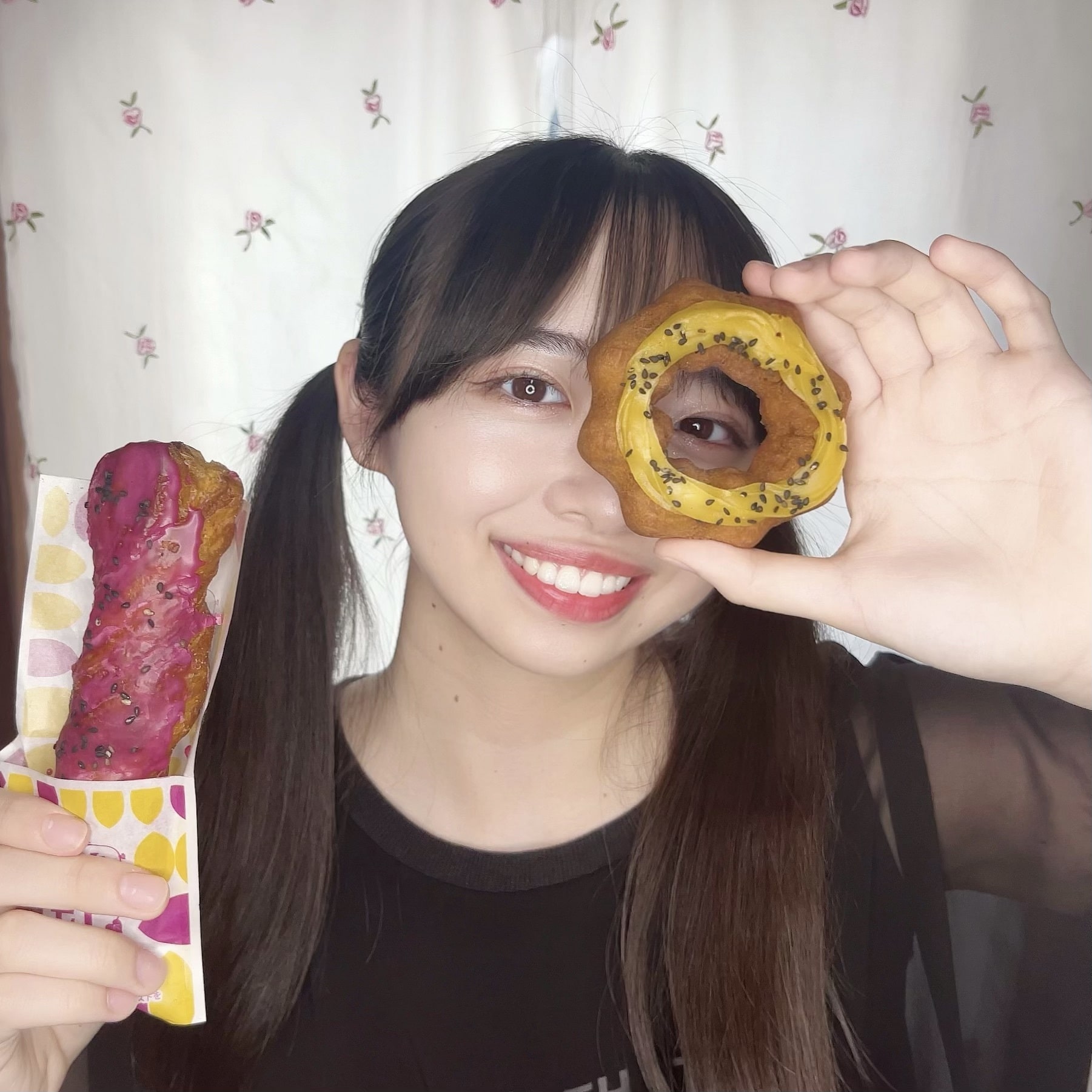 「さつまいもド」がとっても可愛いかったので一緒に撮っちゃいました^ ^