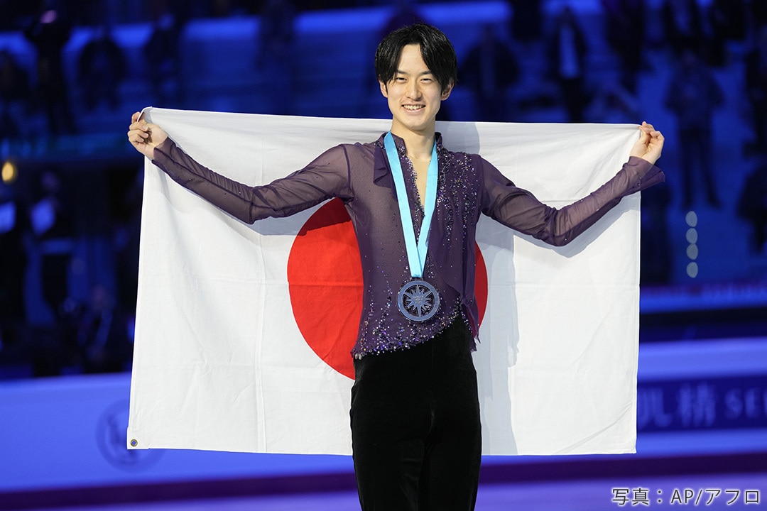 2022年グランプリファイナル銀メダルの山本草太選手