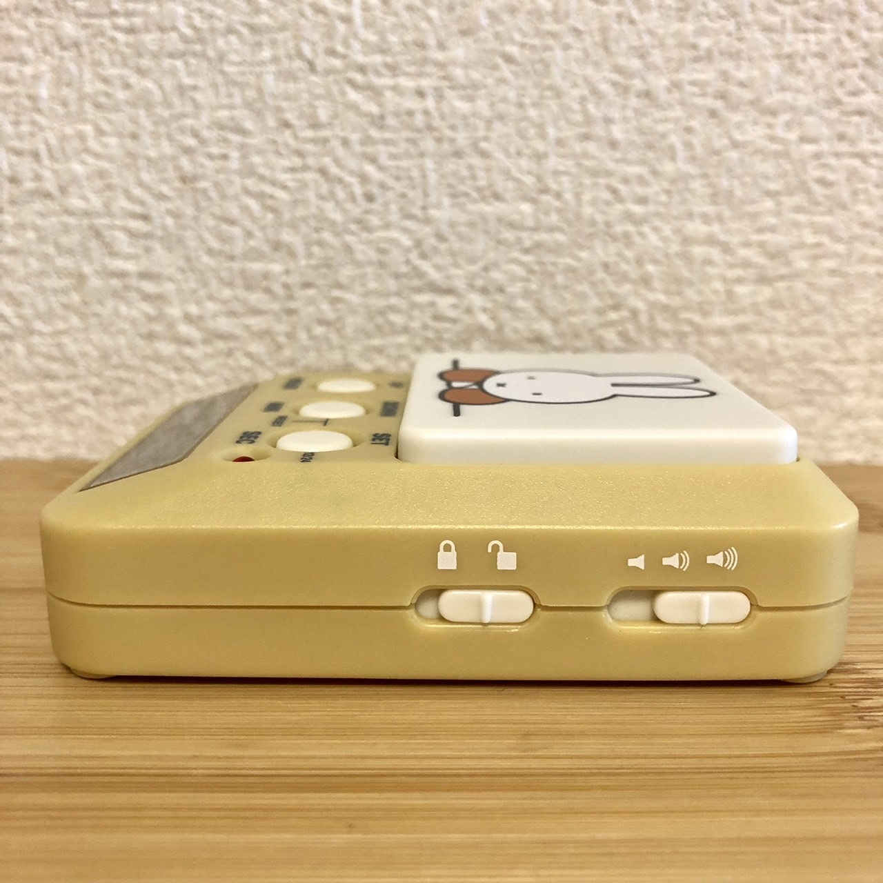 スタディアラーム　ミッフィー　時計　横