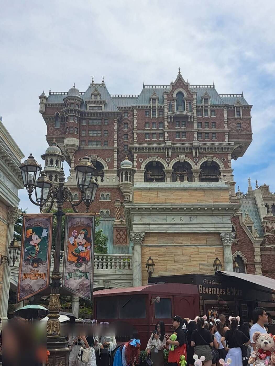 東京ディズニーシー　ハロウィーン　タワー・オブ・テラー