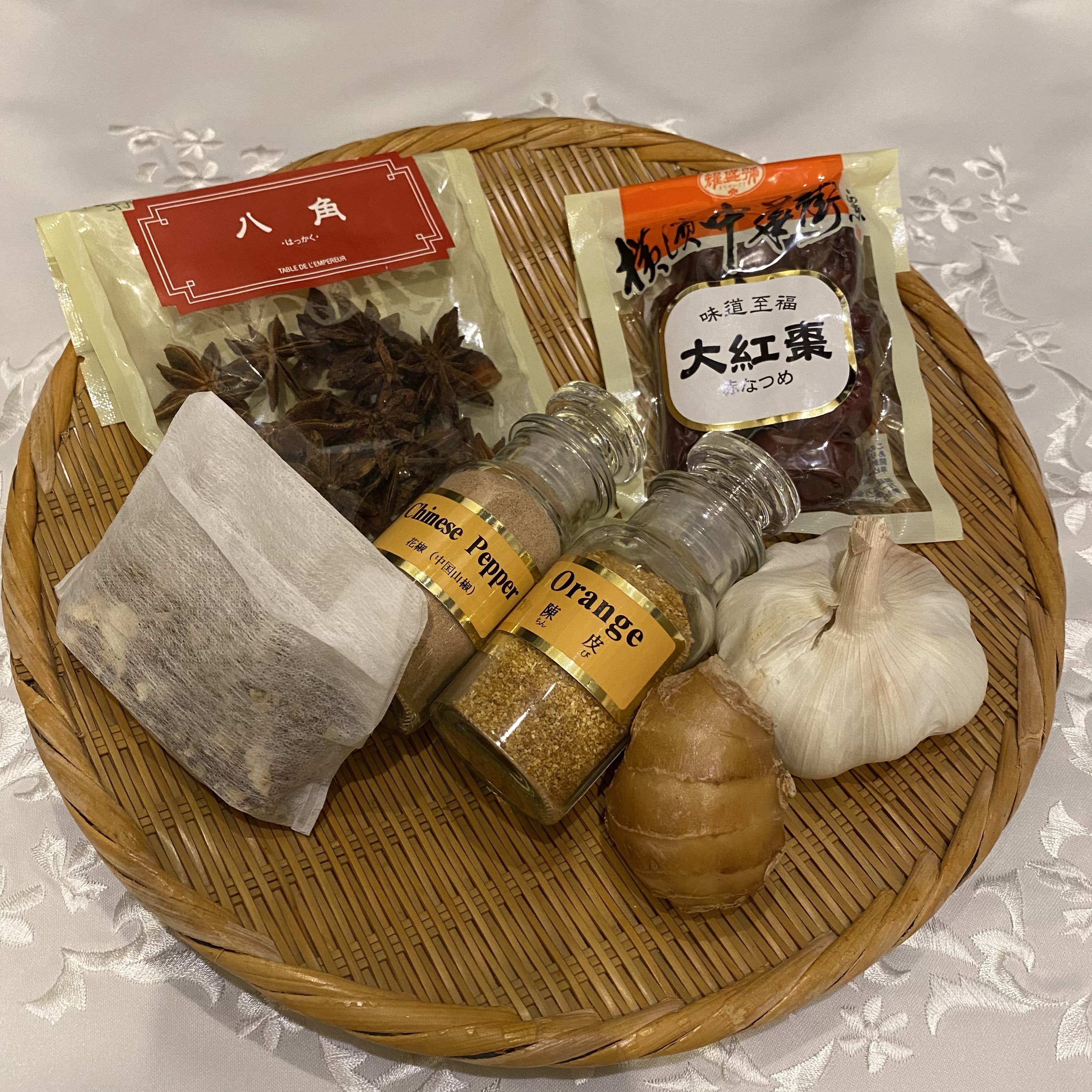 薬膳、薬膳鍋に使った材料、あったかフード