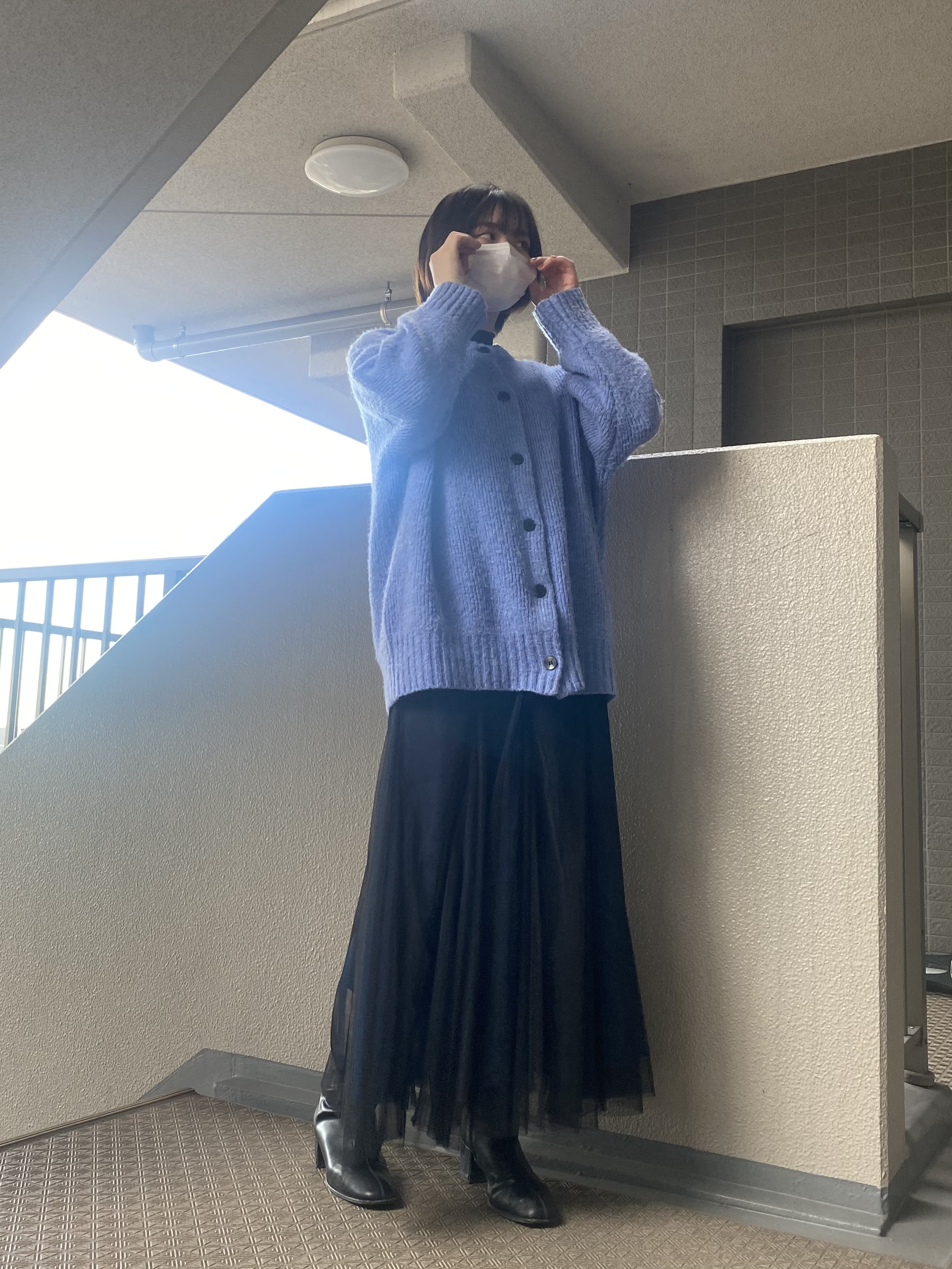 私の服を着る私②