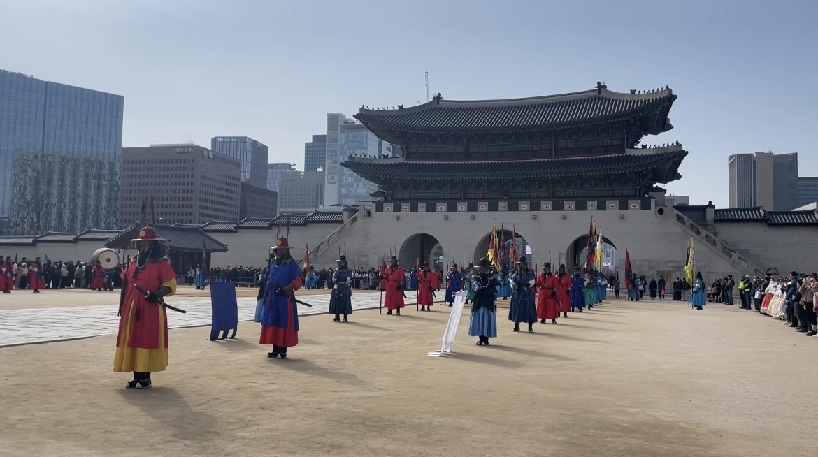 景福宮 守門将交代儀式
