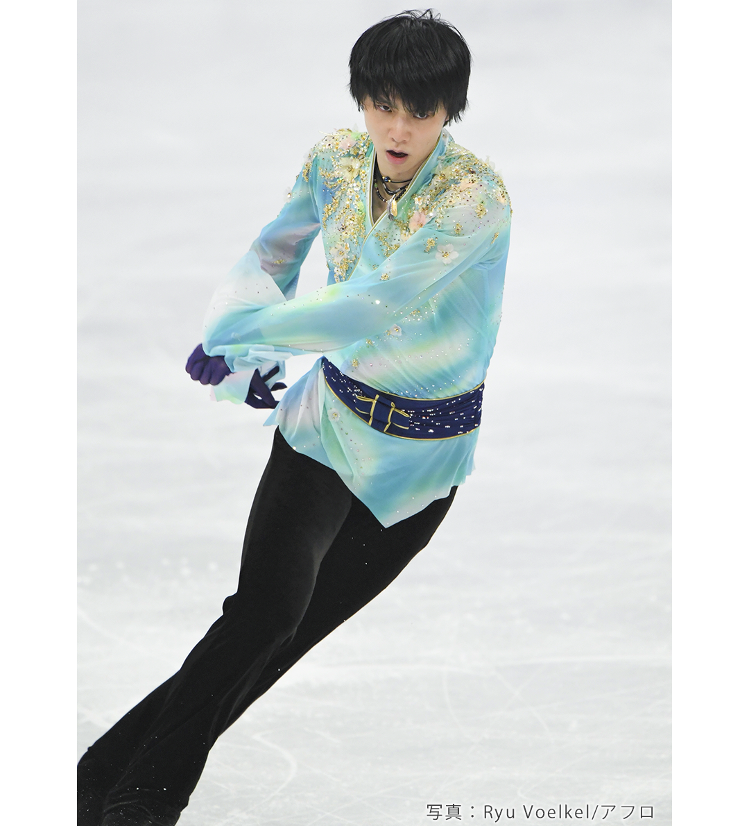 2020年世界フィギュアスケート選手権での羽生結弦選手