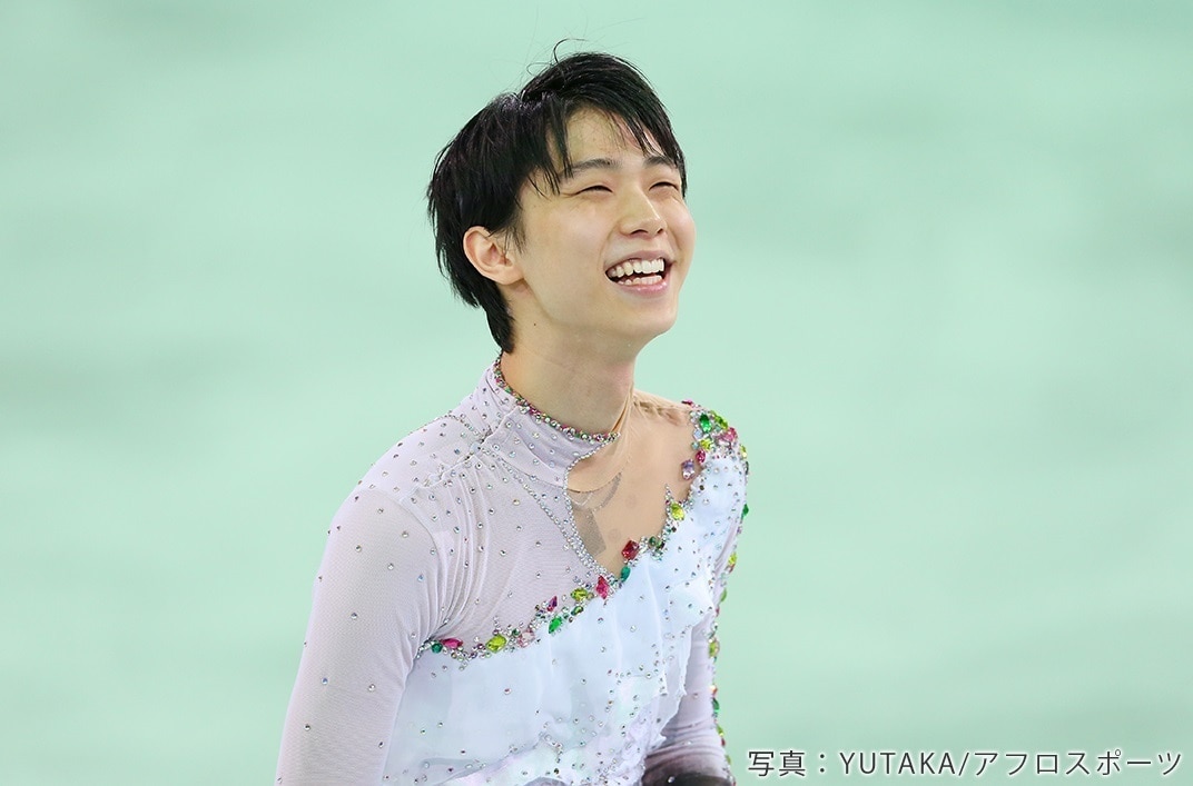 2014年ソチオリンピックフィギュアスケート男子シングルで金メダルを獲得した羽生結弦選手