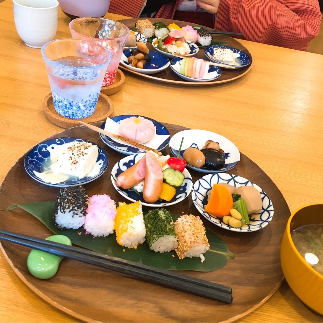 お豆の小宿　花いんげん　朝ごはん