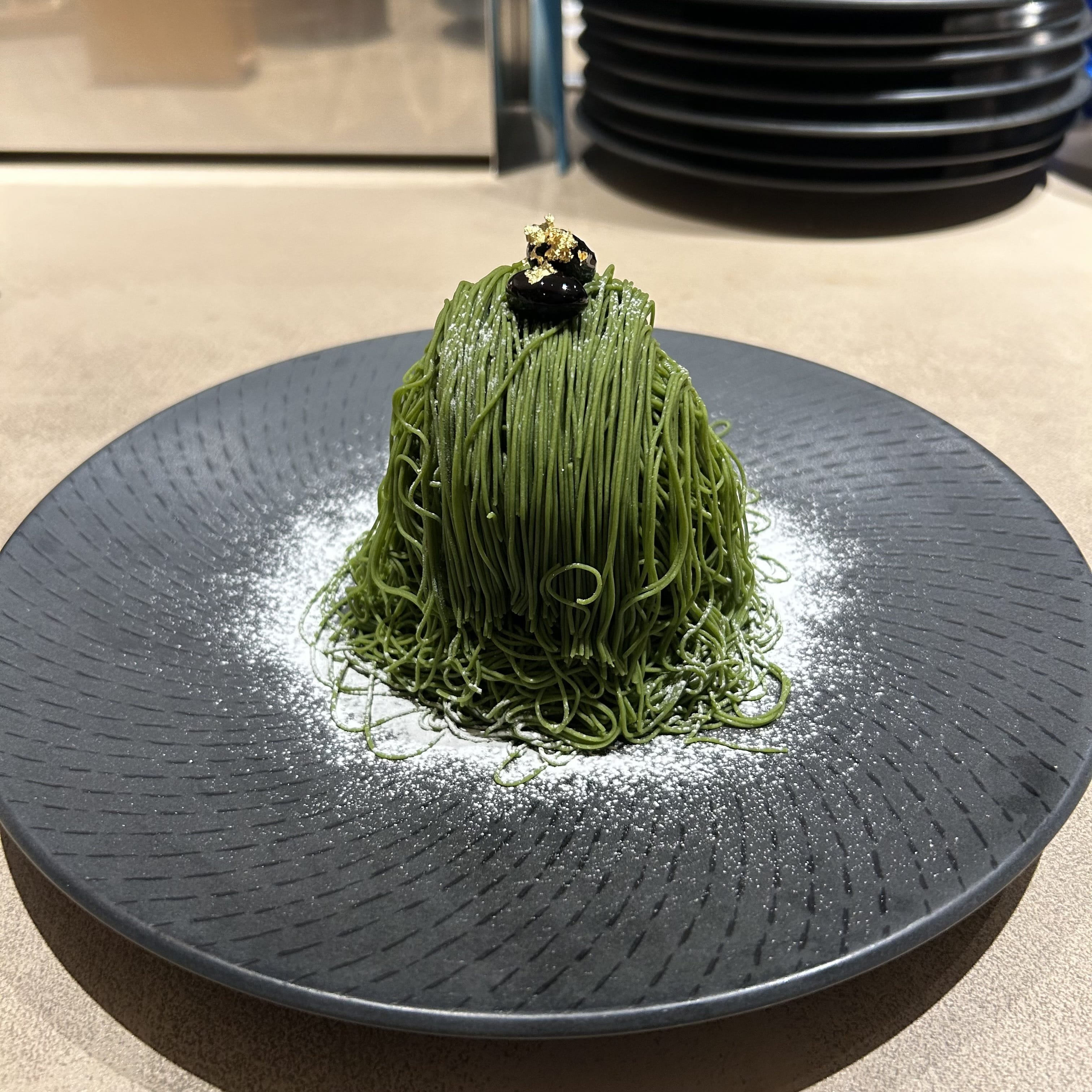 抹茶の生搾りモンブラン碧羅