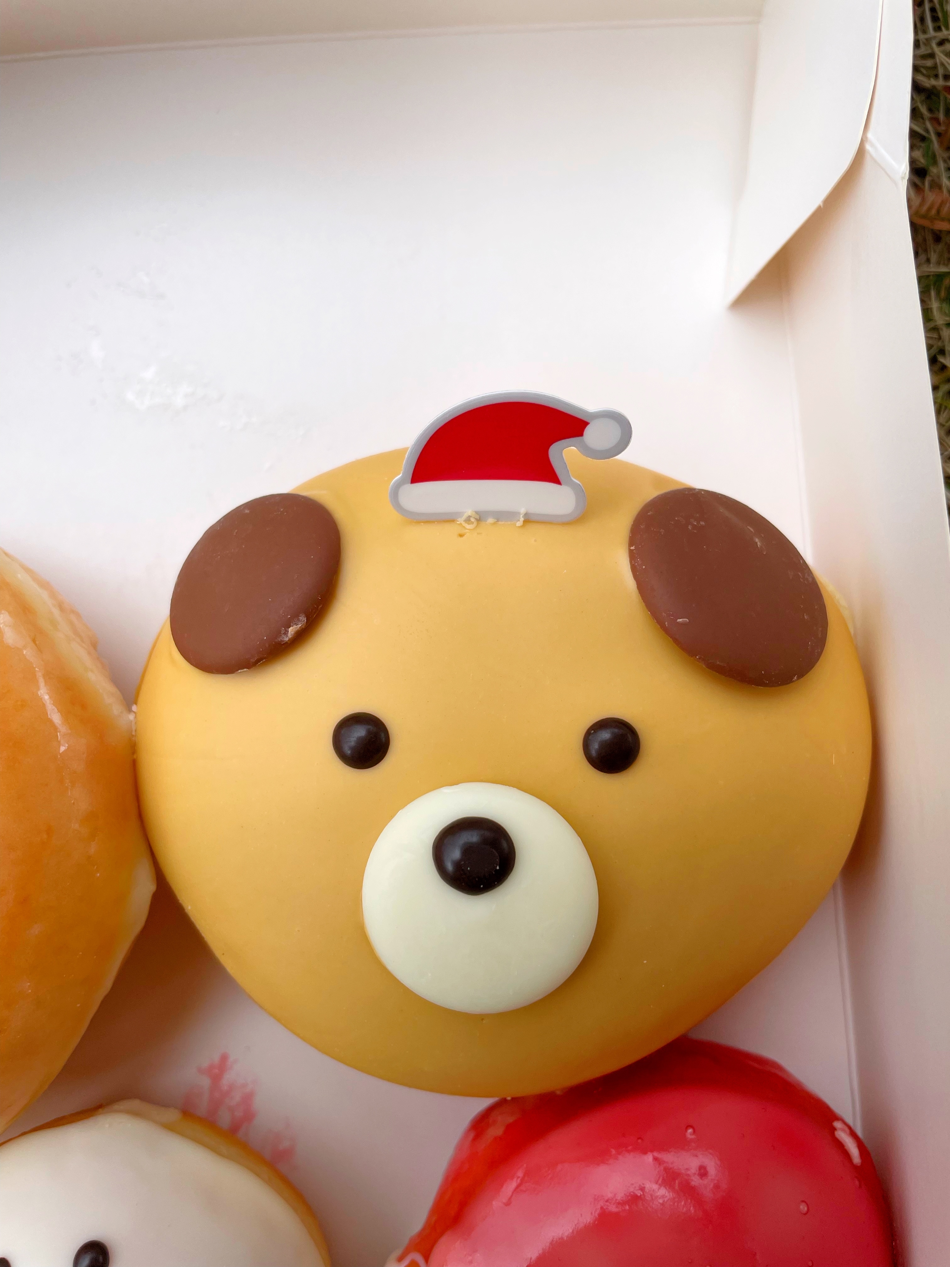 クリスピークリームドーナツ　キャラメルクリスマスベア