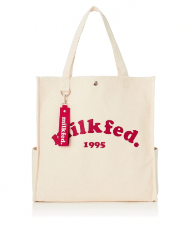 MILKFED. PIPING SQUARE TOTE 本体写真