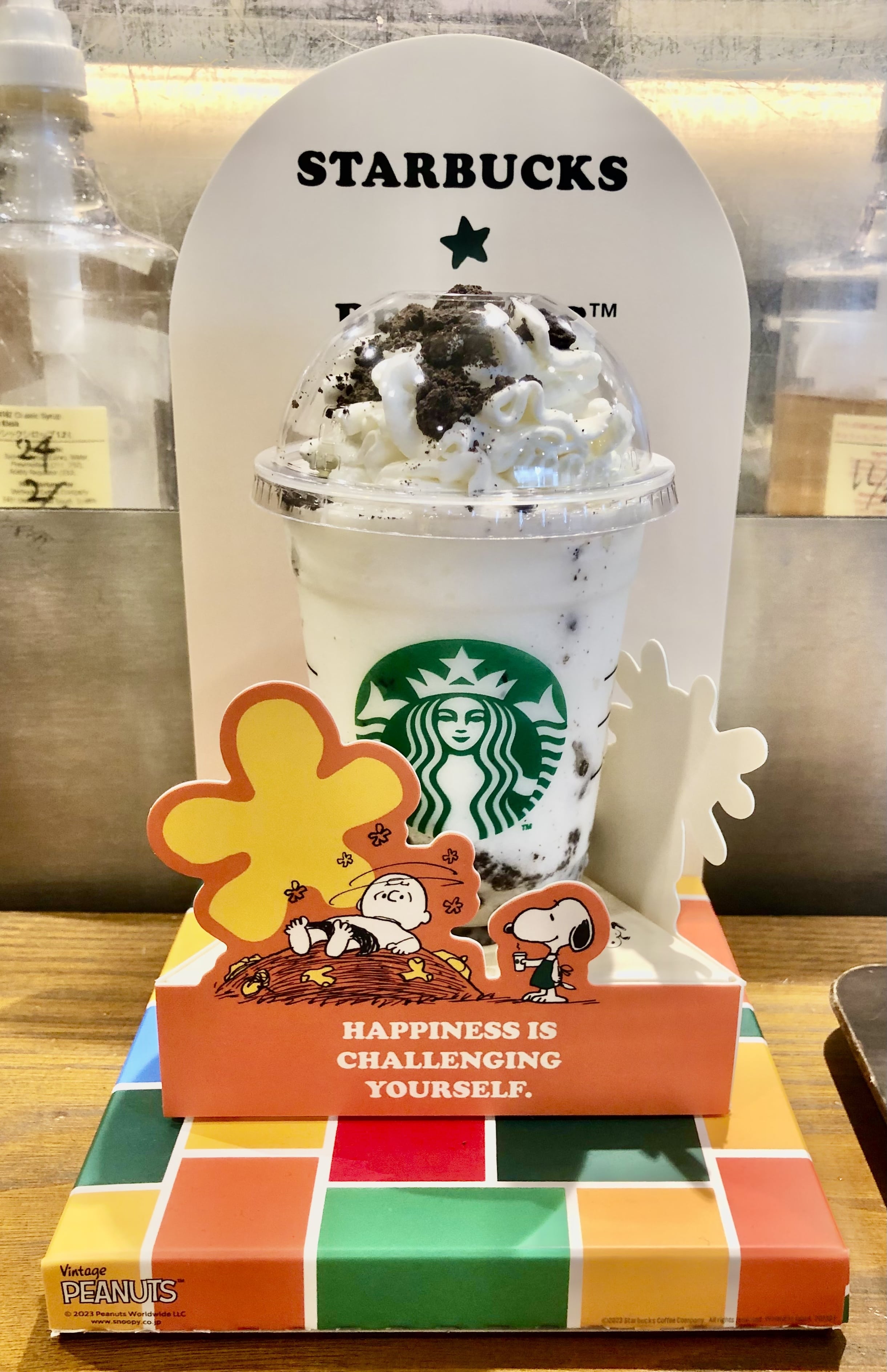 スタバ　新作　スヌーピー　フラペチーノ