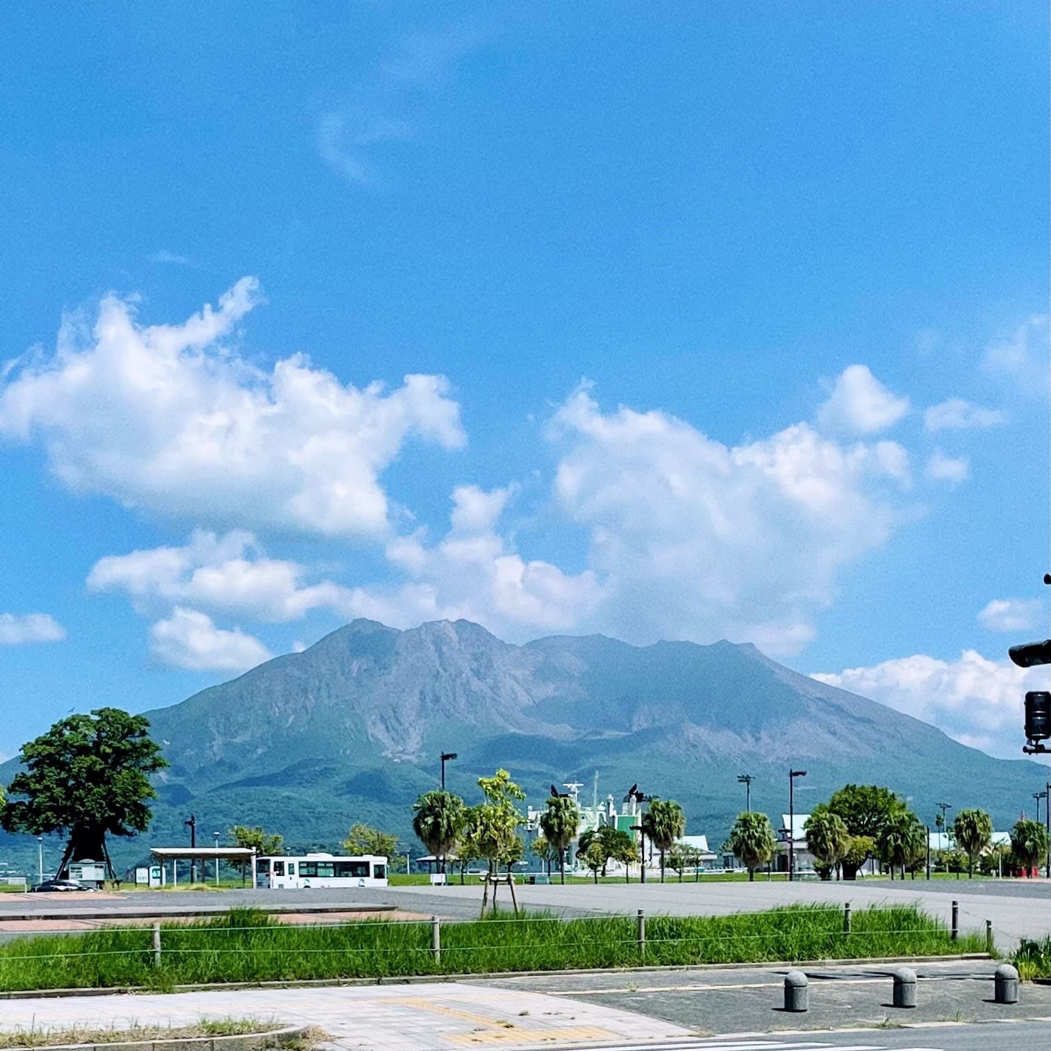 鹿児島　桜島　錦江湾