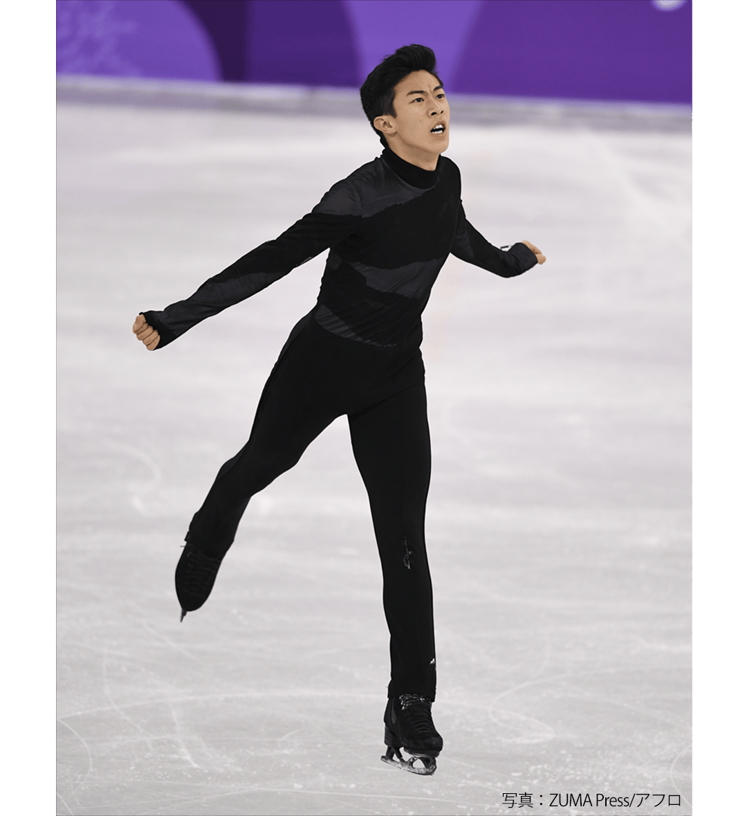 ネイサン・チェン　 2018年平昌オリンピック フィギュアスケート団体戦での衣装 