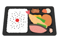 イラスト　弁当