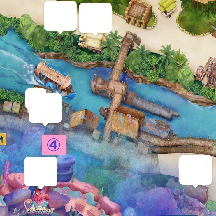 ディズニーシー地図