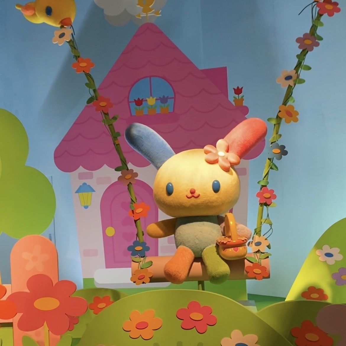 ハーモニーランド　キャラクターボートライド　ウサハナ