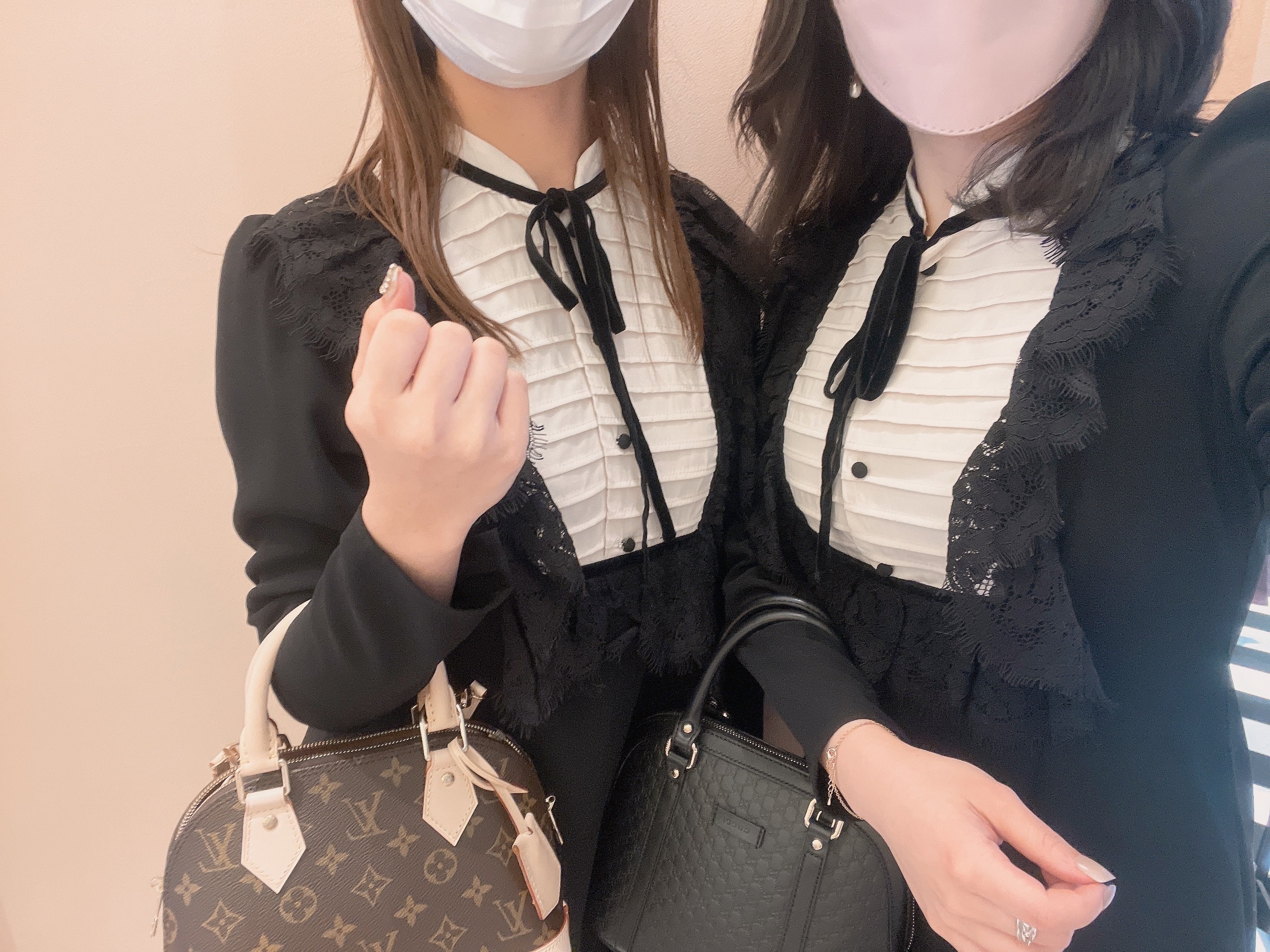お揃いワンピース