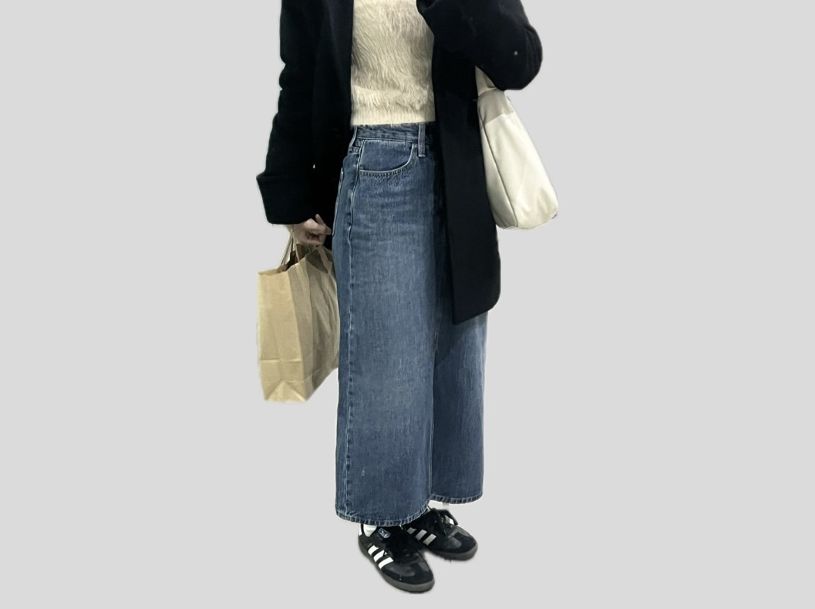 UNIQLO デニムロングスカート ¥3,990