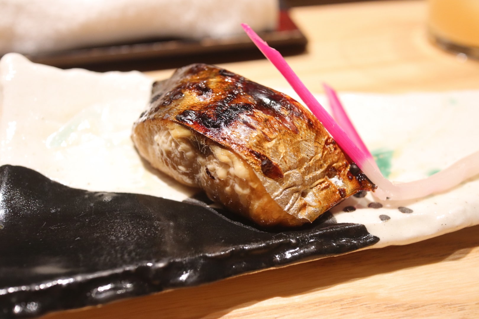 焼き魚、お鮨屋さん、焼き物