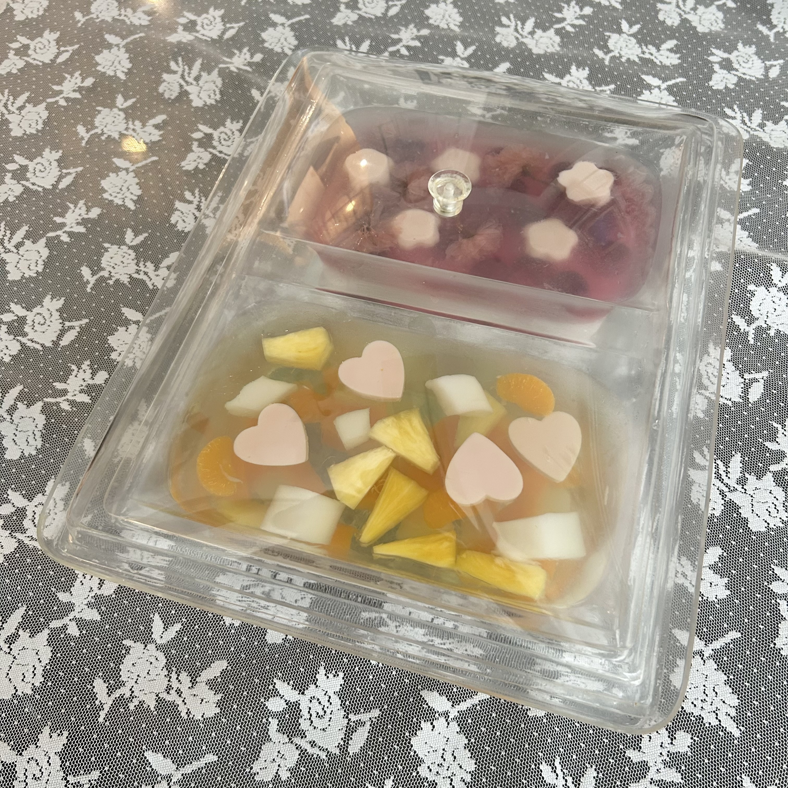 フルーツゼリー、手作りお菓子、ソロ活