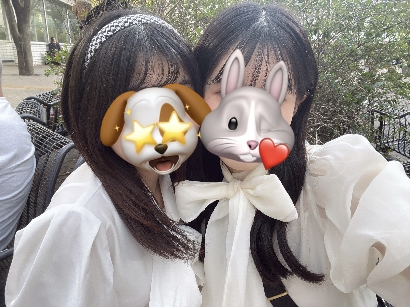 シミラールック　ツイードカチューシャ　ボウタイブラウス