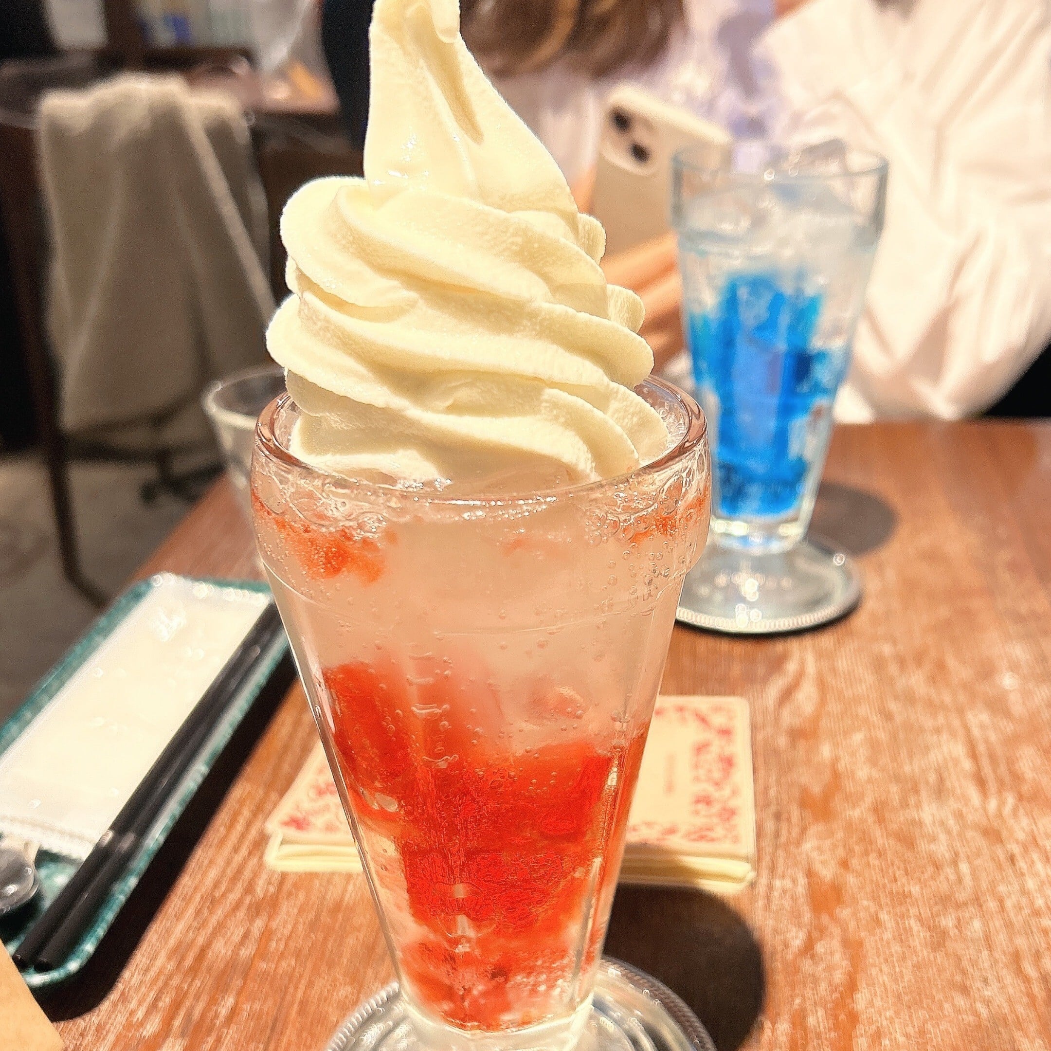 おすすめメニュー「文庫ソーダ」