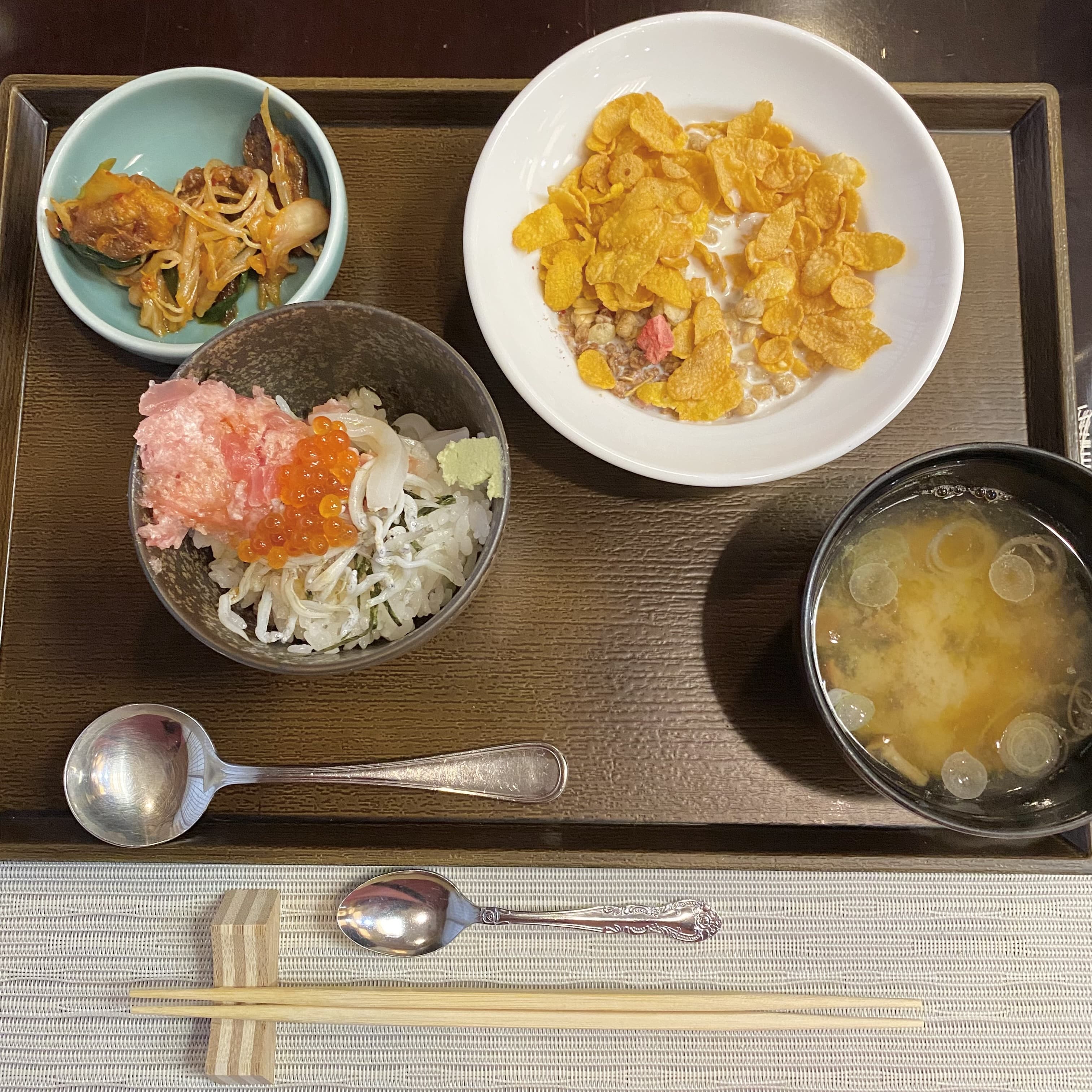 バイキング朝食、モーニング、佐勘