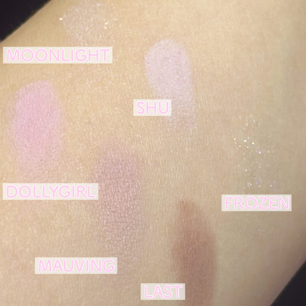 アイパレット　スウォッチ