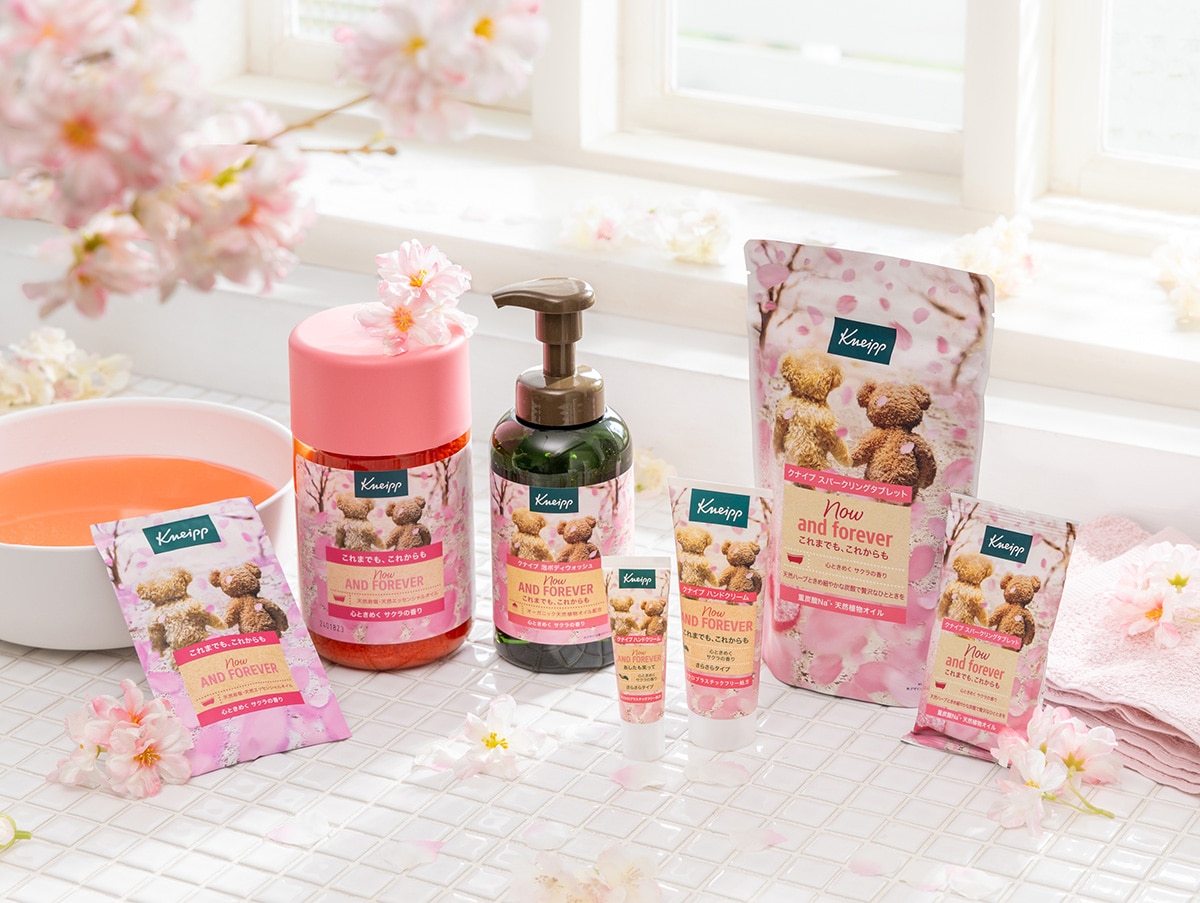 ハンドクリーム サクラの香りシリーズ