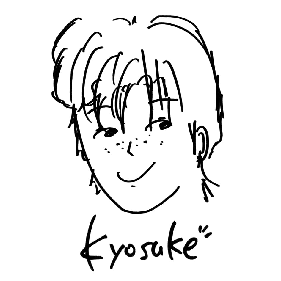 aoenの京助の似顔絵