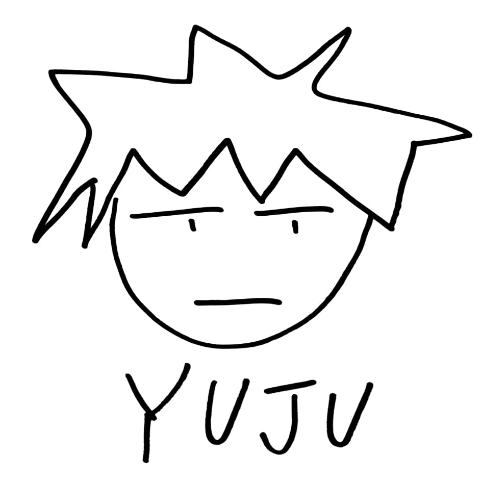 aoenの優樹の似顔絵