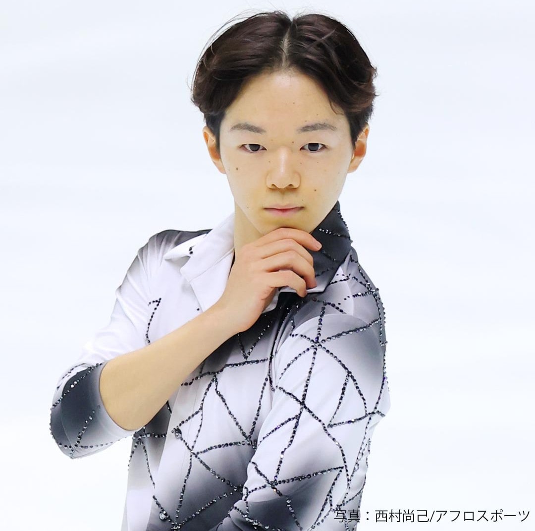 鍵山優真選手のプロフィール紹介写真