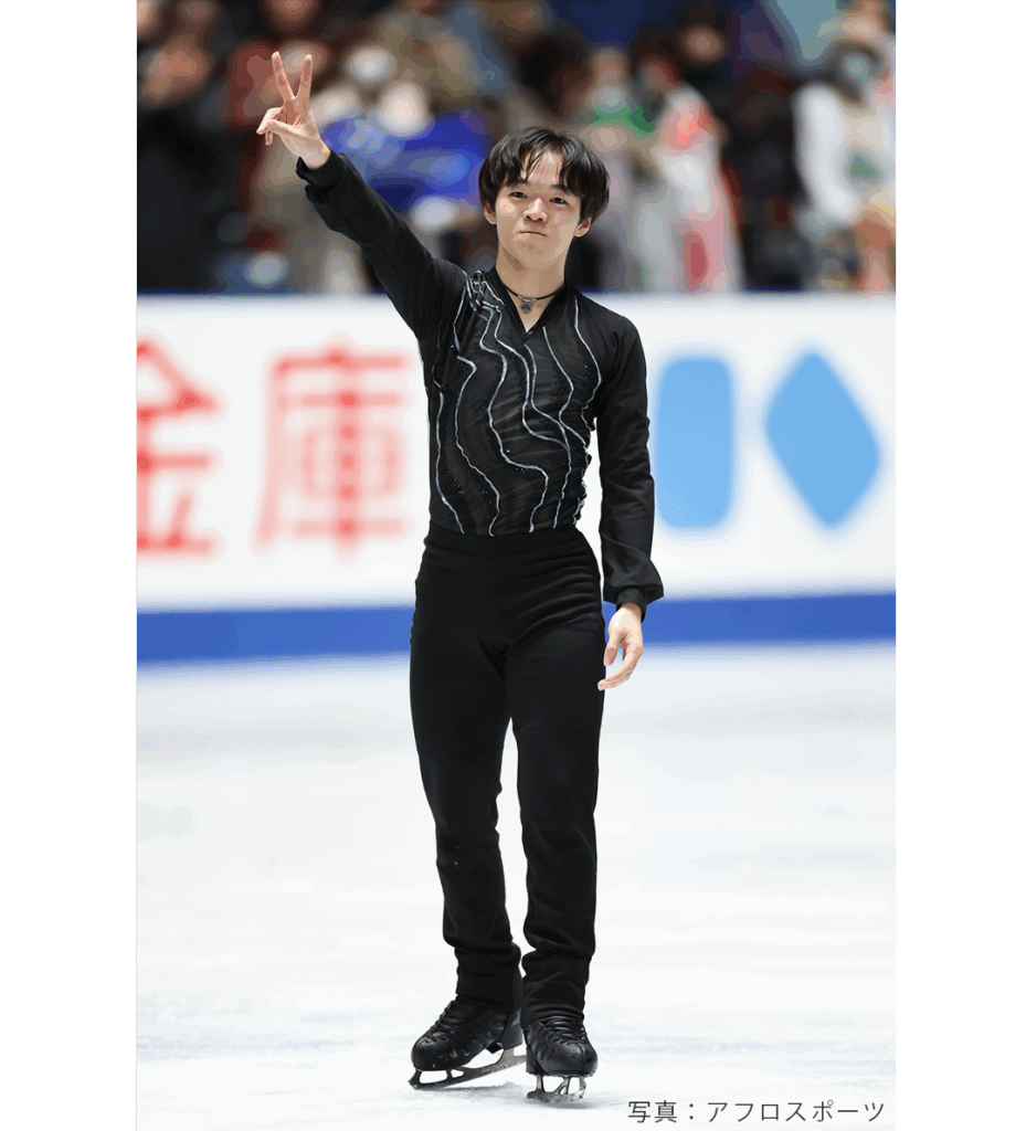 2024年グランプリシリーズで優勝した鍵山優真選手